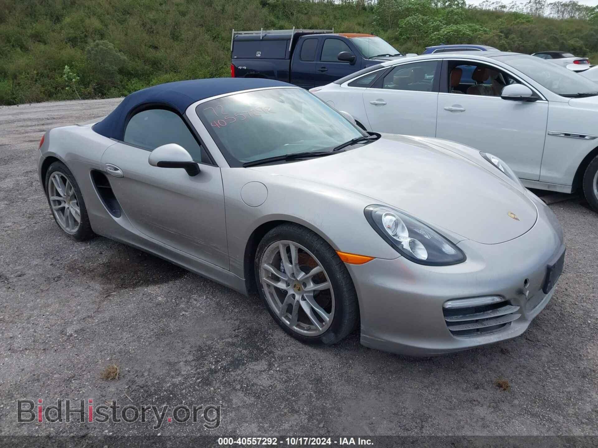 Фотография WP0CA2A88DS113862 - PORSCHE BOXSTER 2013