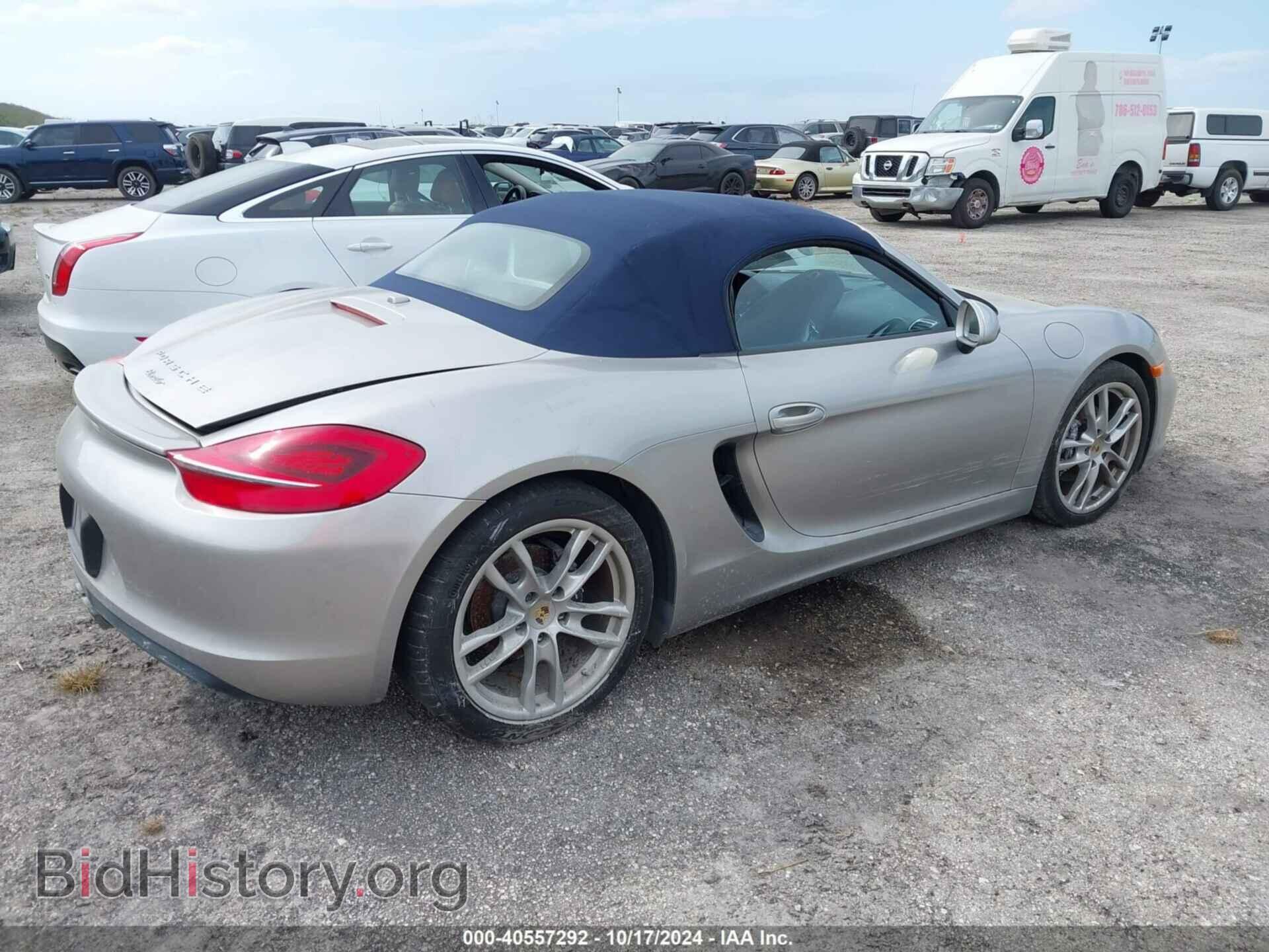 2013 PORSCHE BOXSTER - VIN: WP0CA2A88DS113862 - Фото 4