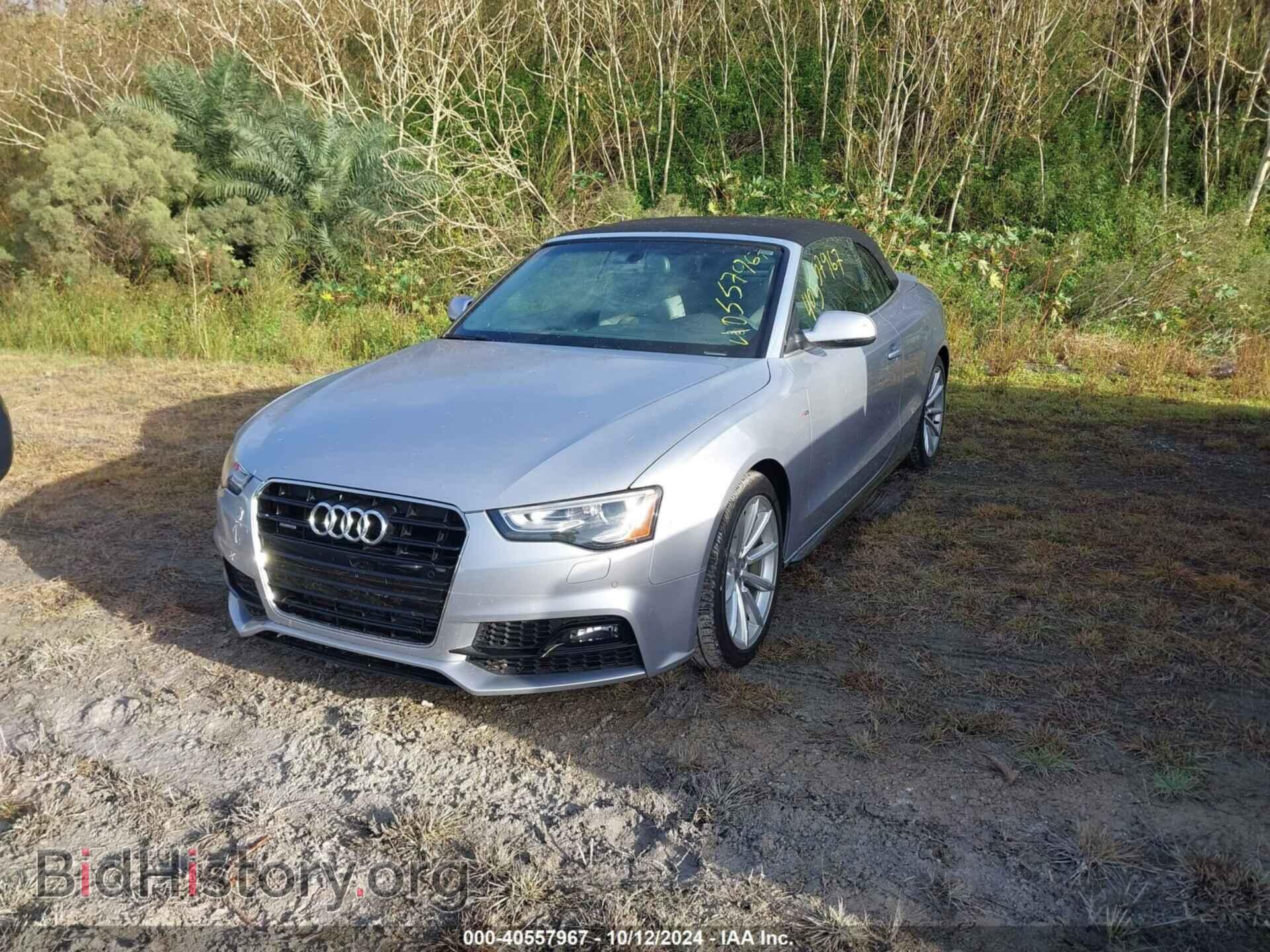 2017 AUDI A5 - VIN: WAUD2AFH5HN000800 - Фото 2