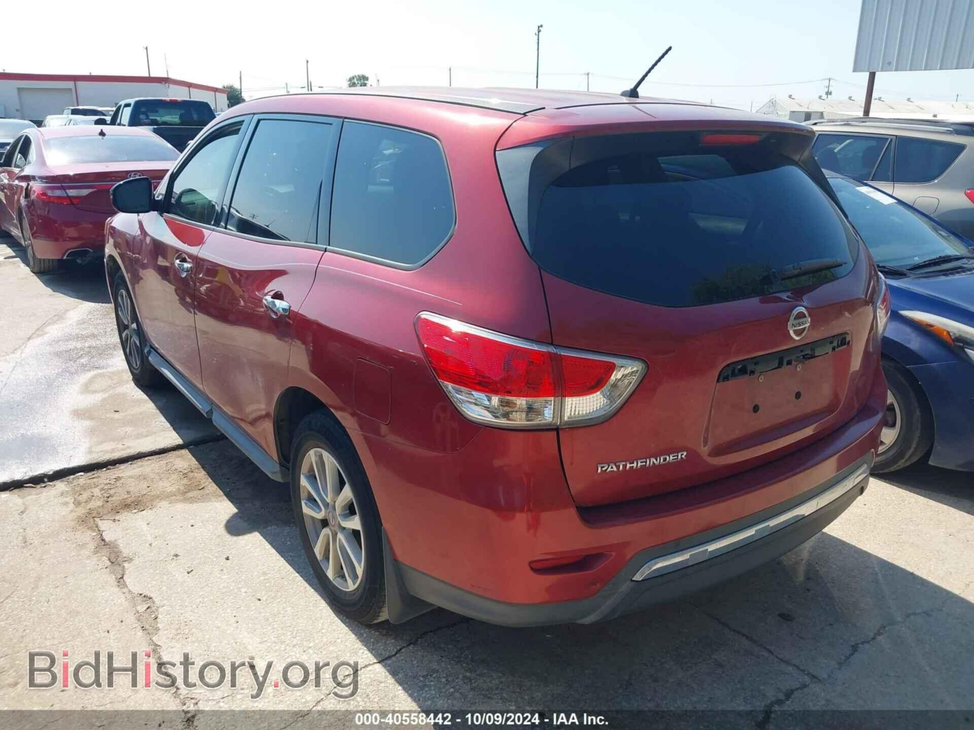 2014 NISSAN PATHFINDER - VIN: 5N1AR2MN5EC728040 - Фото 3