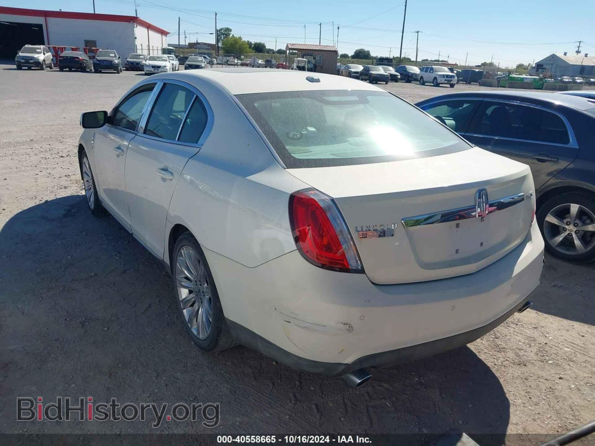 2012 LINCOLN MKS - VIN: 1LNHL9DR5CG807340 - Фото 3