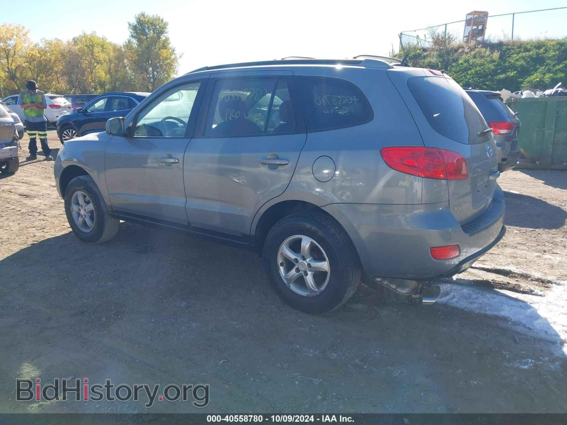 2007 HYUNDAI SANTA FE - VIN: 5NMSG73D07H080616 - Фото 3