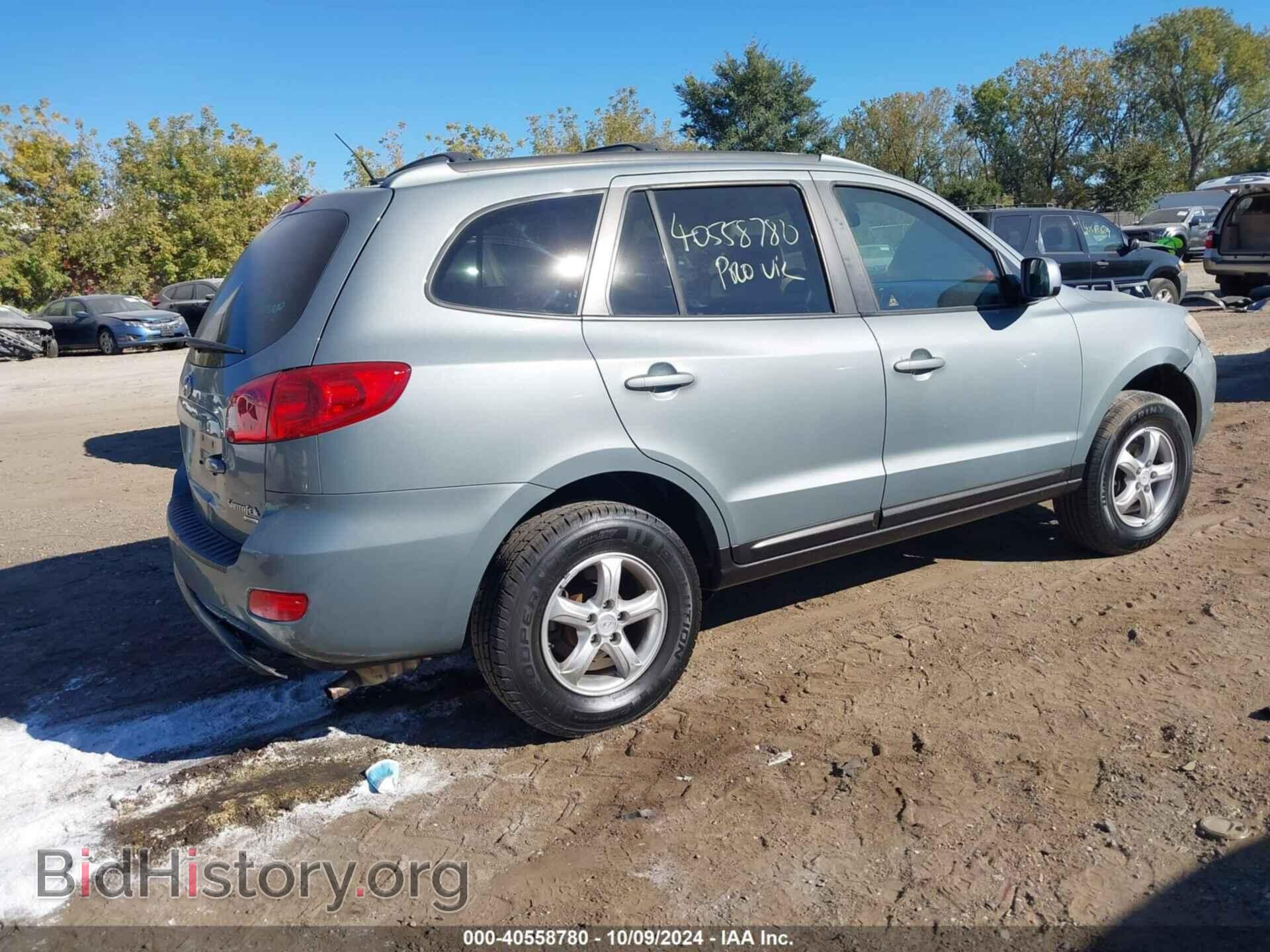 2007 HYUNDAI SANTA FE - VIN: 5NMSG73D07H080616 - Фото 4
