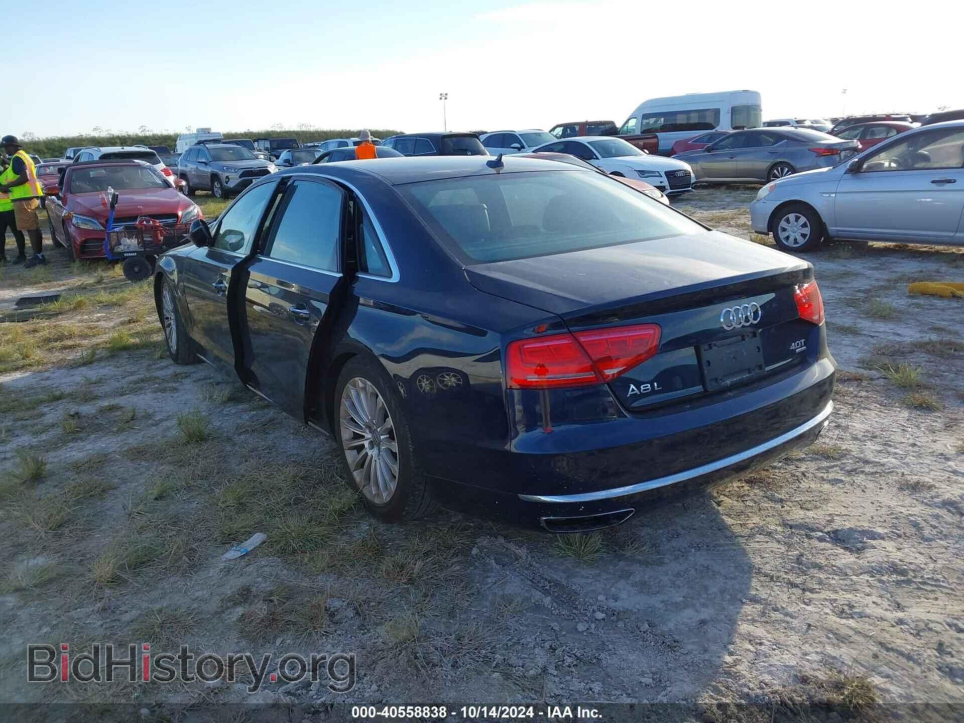 2013 AUDI A8 L - VIN: WAUR2AFD1DN015081 - Фото 3