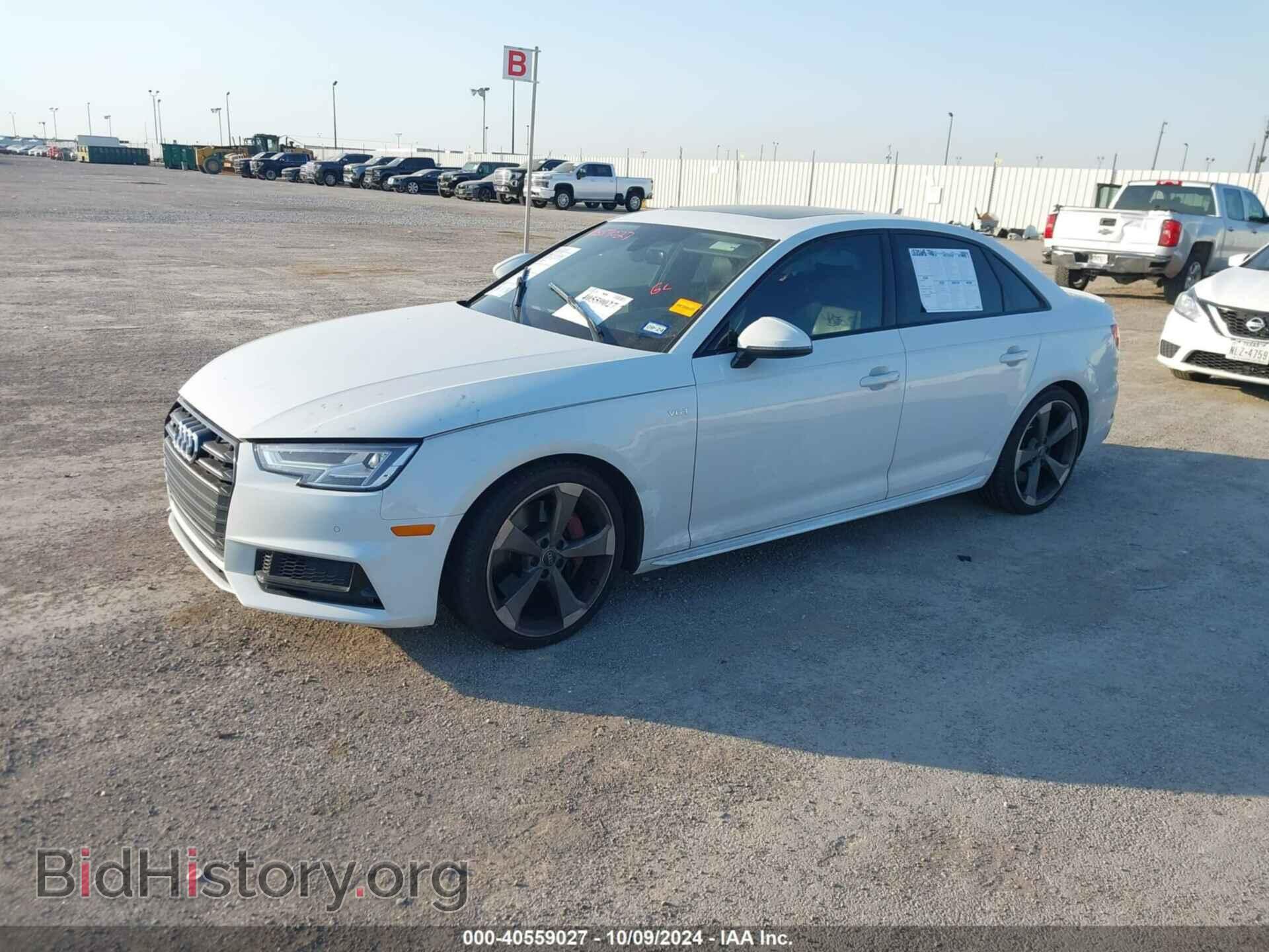 2018 AUDI S4 - VIN: WAUB4AF43JA172500 - Photo 2