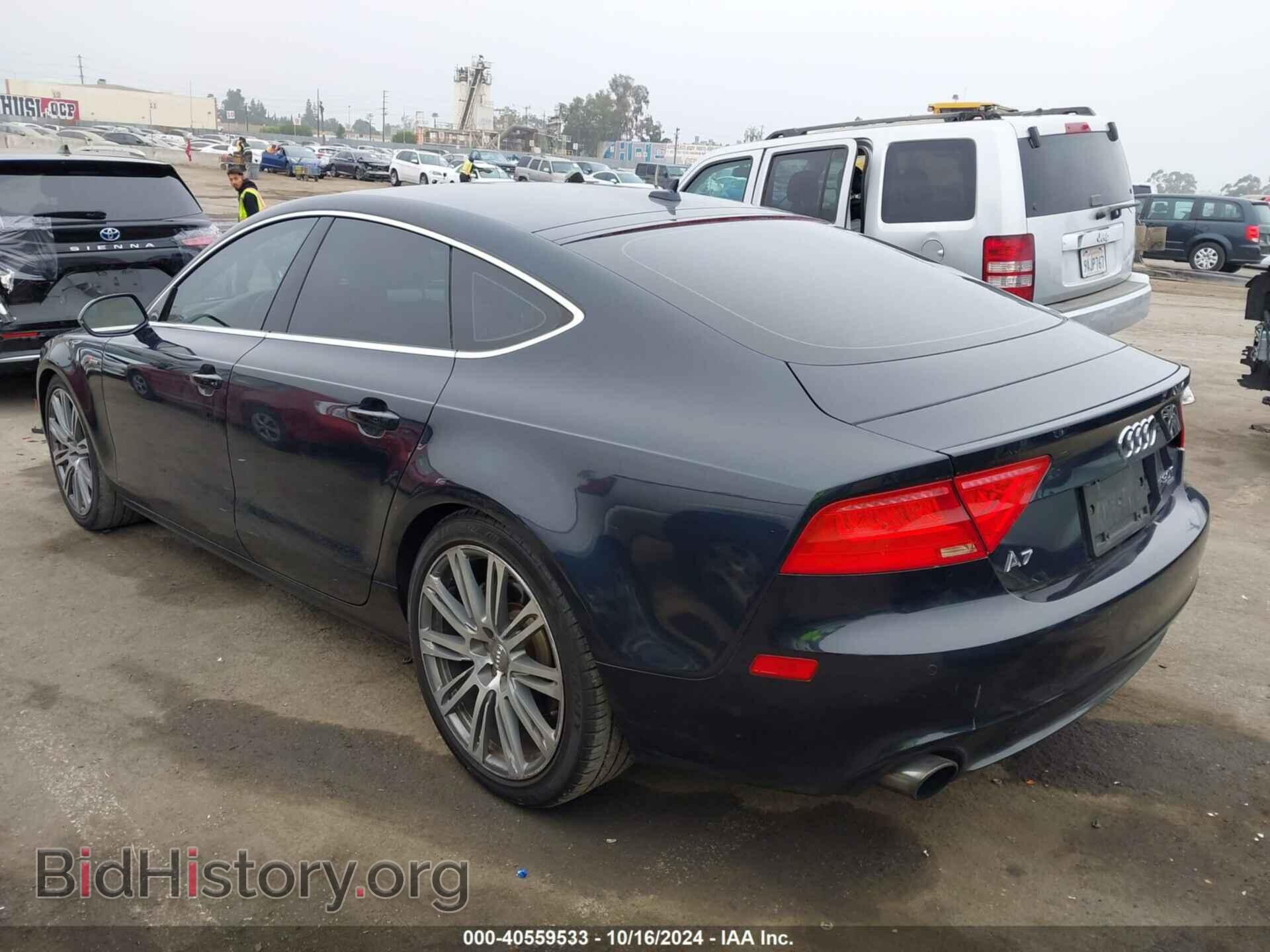 2012 AUDI A7 - VIN: WAUYGAFC6CN128527 - Photo 3