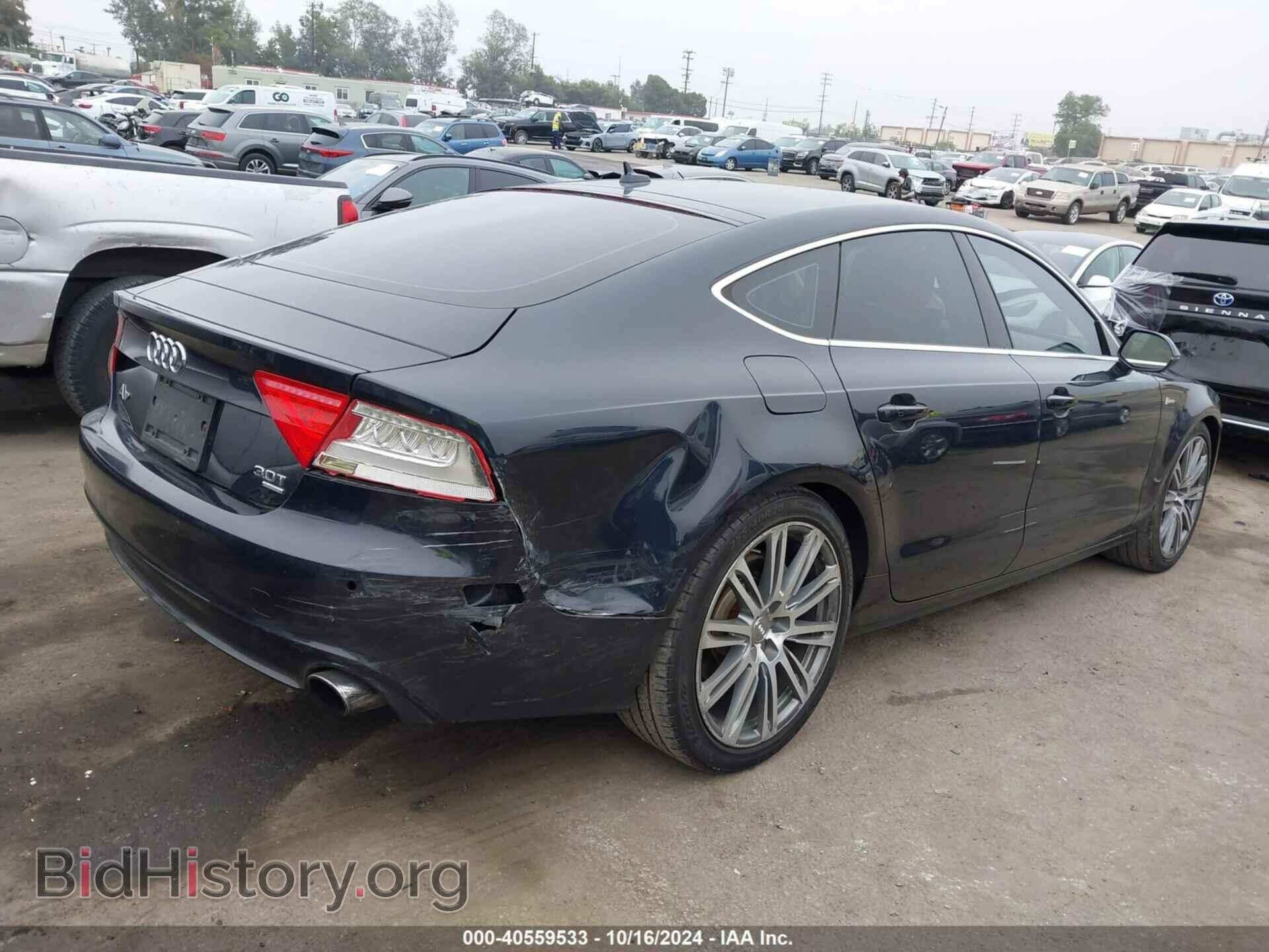 2012 AUDI A7 - VIN: WAUYGAFC6CN128527 - Photo 4