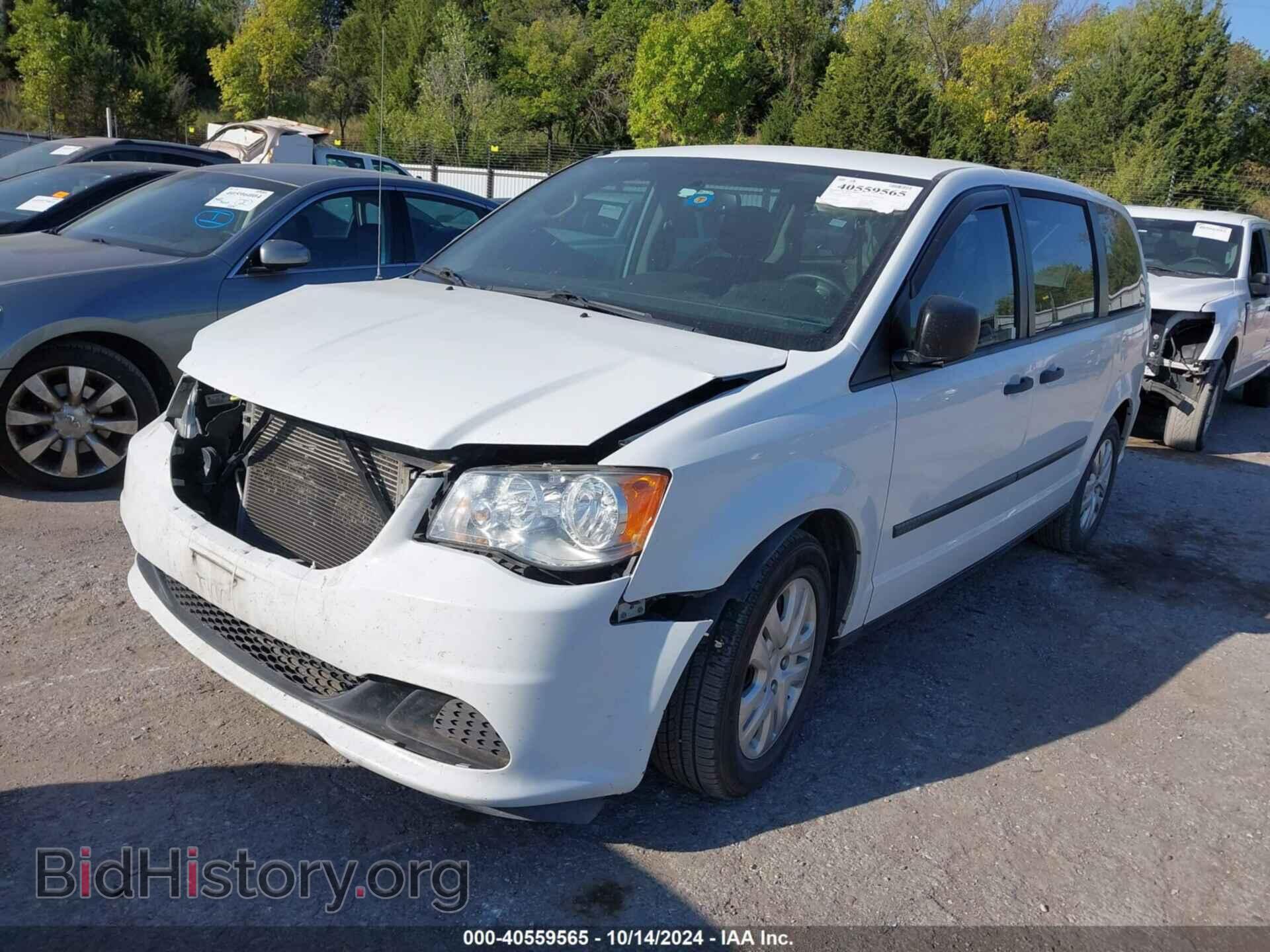 2016 DODGE GRAND CARAVAN - VIN: 2C4RDGBG6GR368942 - Фото 2