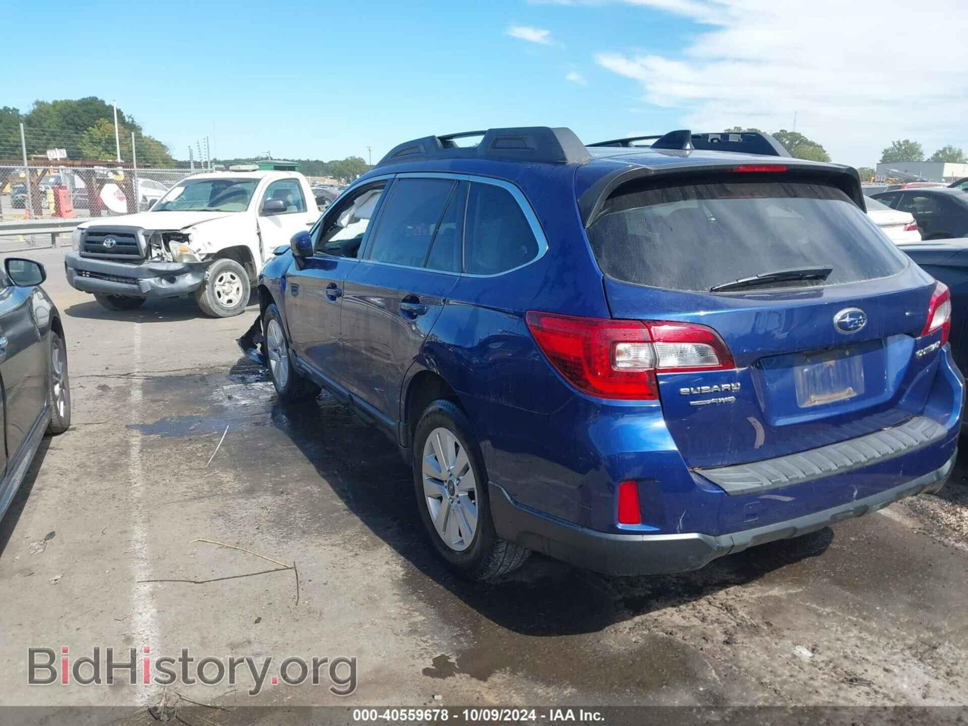 2016 SUBARU OUTBACK - VIN: 4S4BSBCC8G3245315 - Фото 3