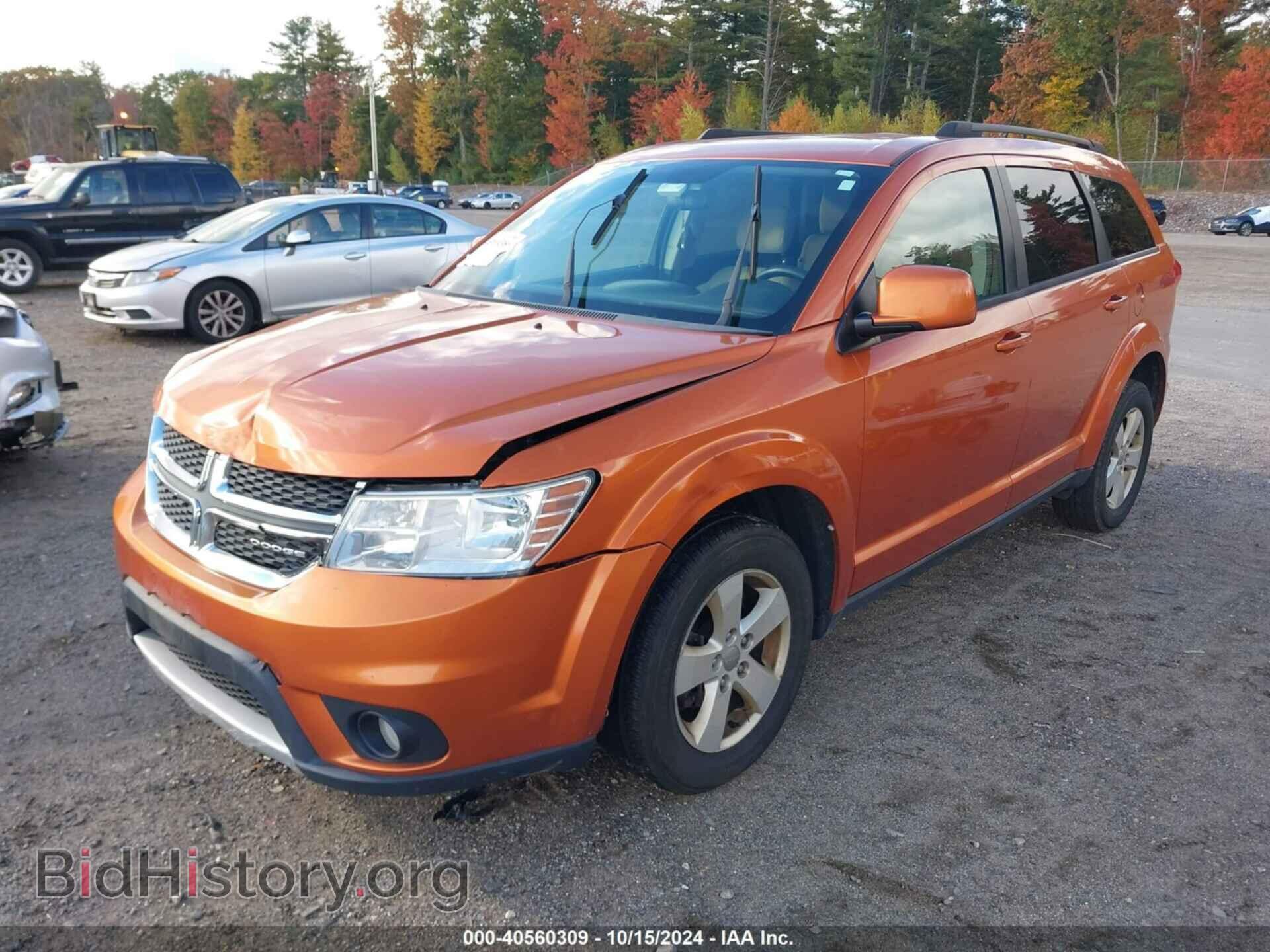 2011 DODGE JOURNEY - VIN: 3D4PH1FG6BT552774 - Фото 2