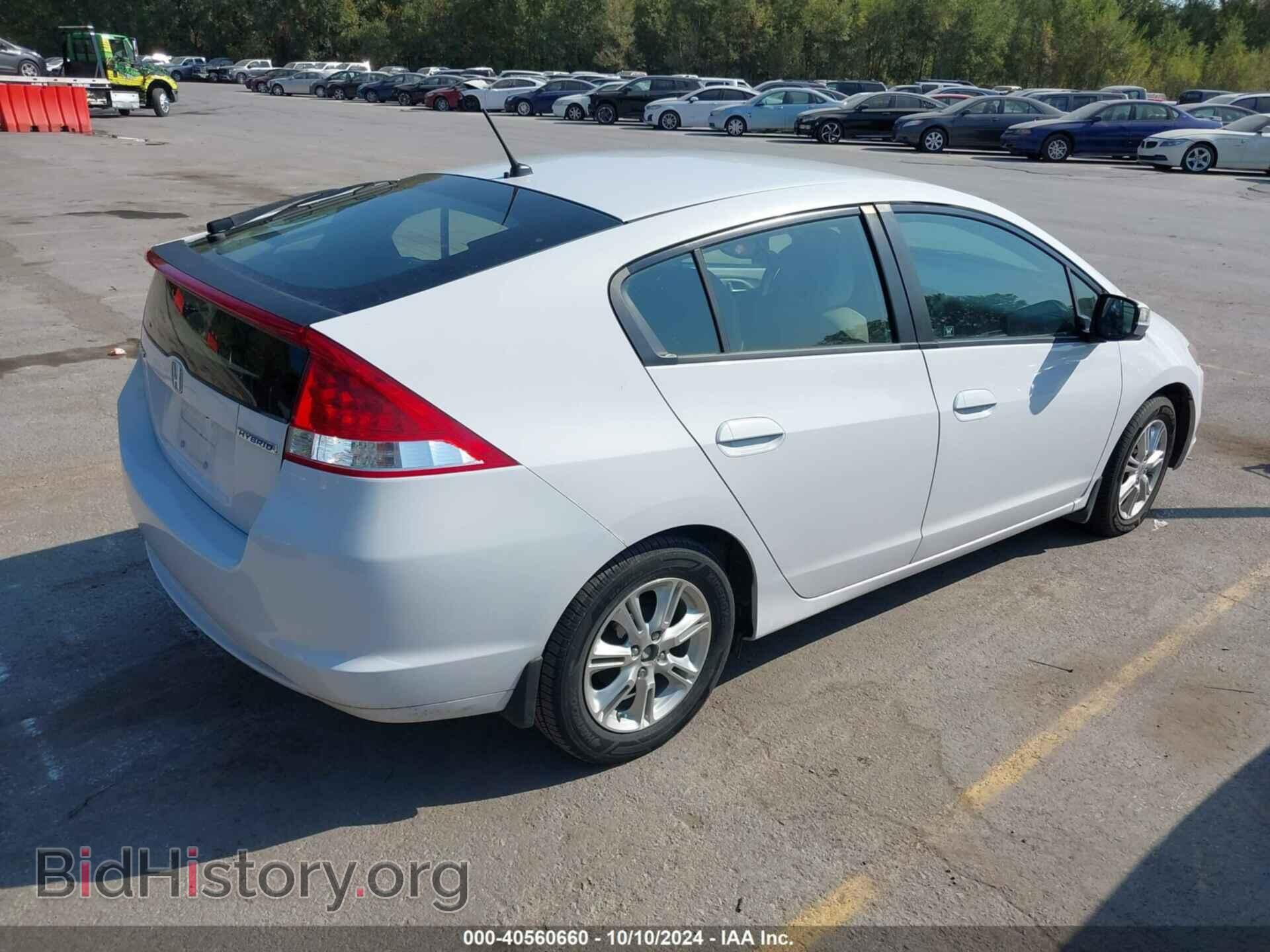 2010 HONDA INSIGHT - VIN: JHMZE2H71AS025452 - Фото 4