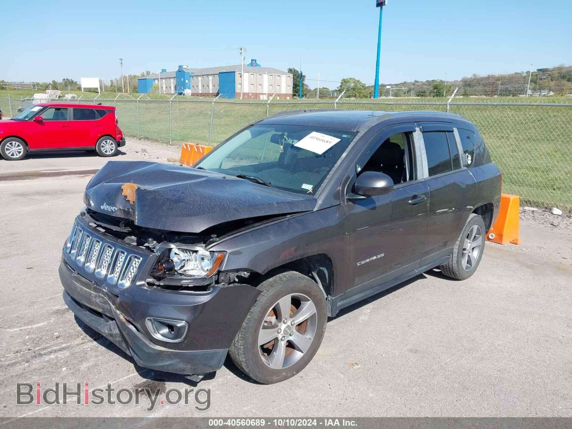 2016 JEEP COMPASS - VIN: 1C4NJCEA9GD760923 - Фото 2