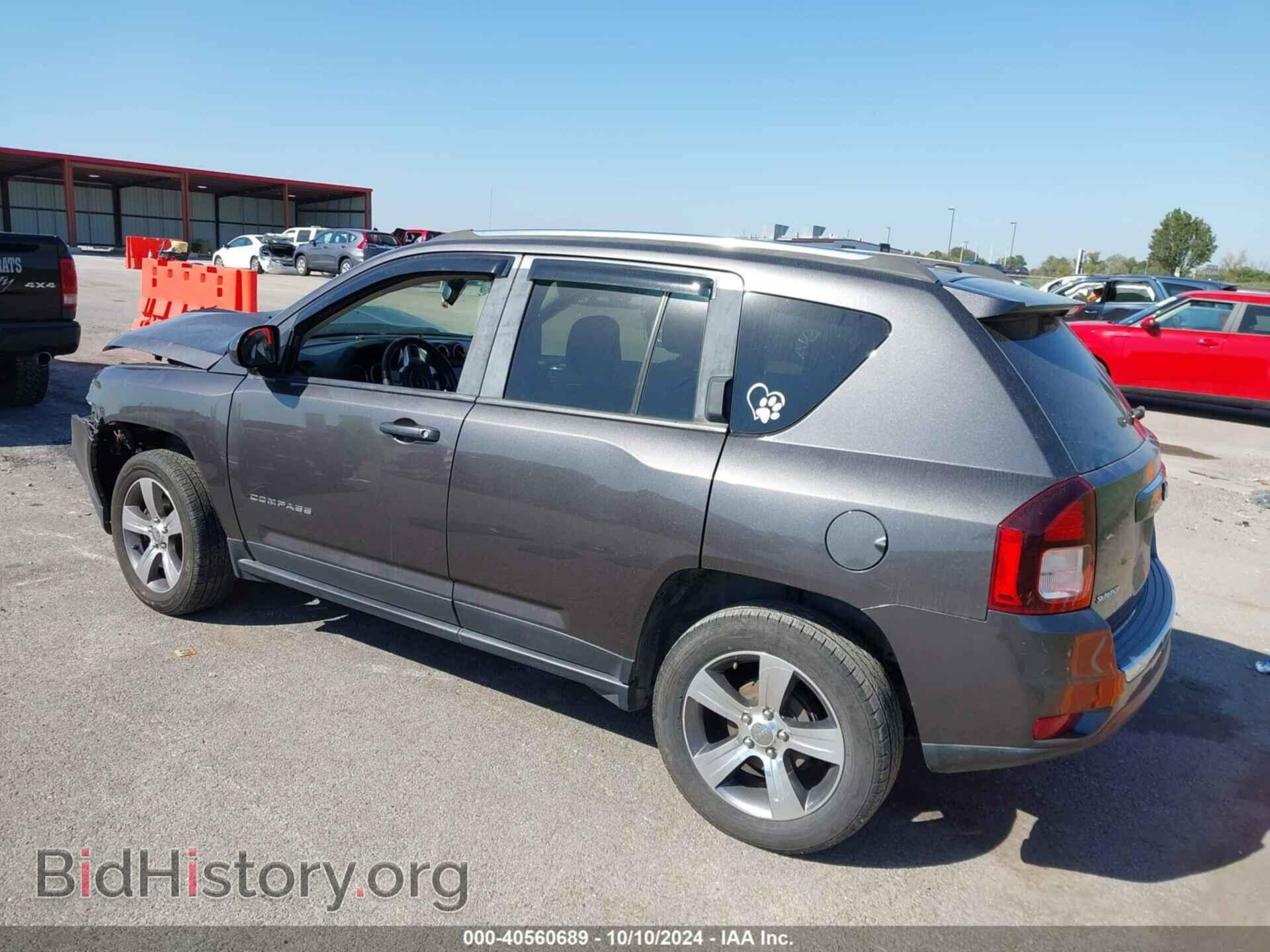 2016 JEEP COMPASS - VIN: 1C4NJCEA9GD760923 - Фото 3
