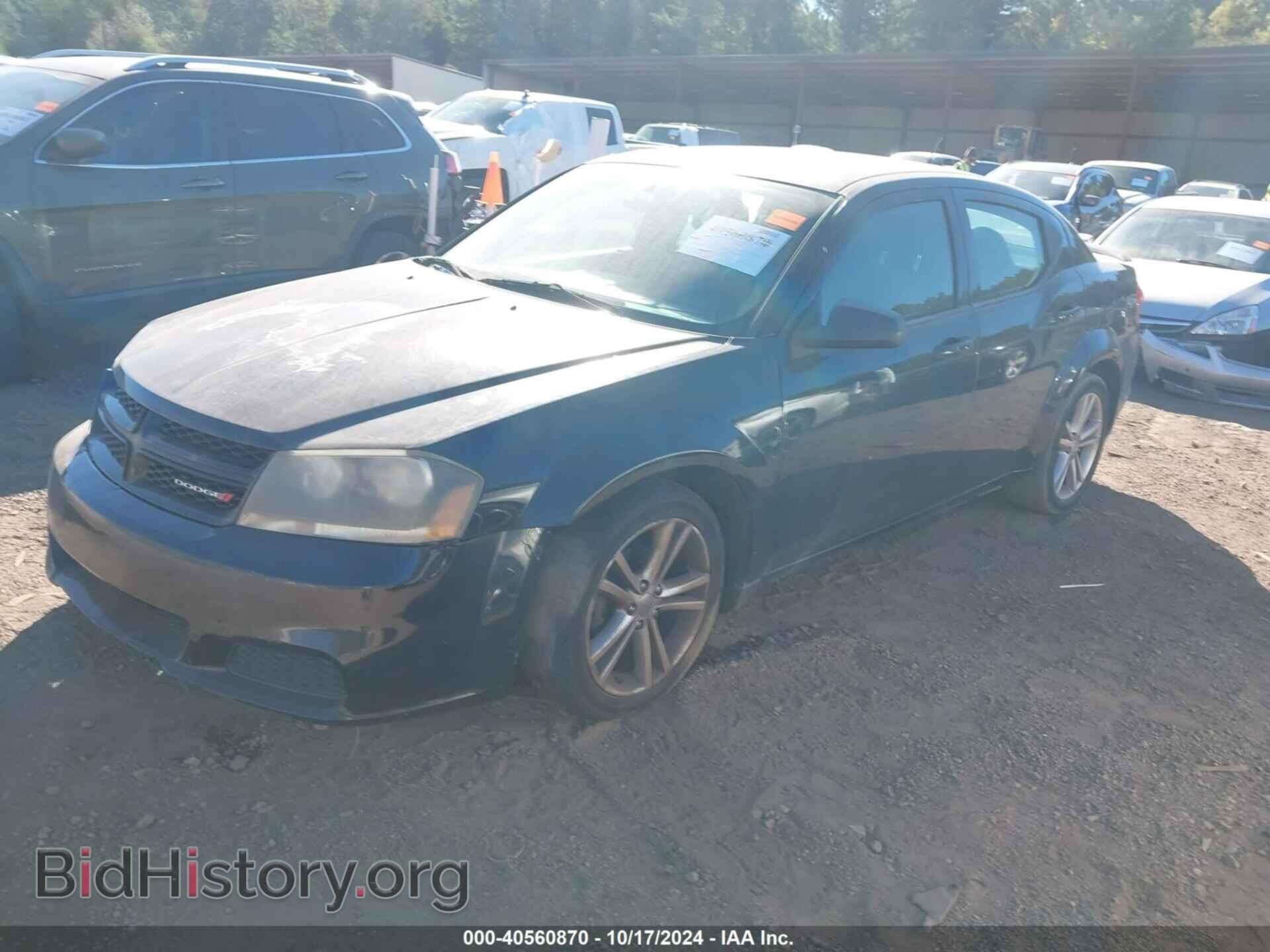 2014 DODGE AVENGER - VIN: 1C3CDZAB6EN233241 - Фото 2