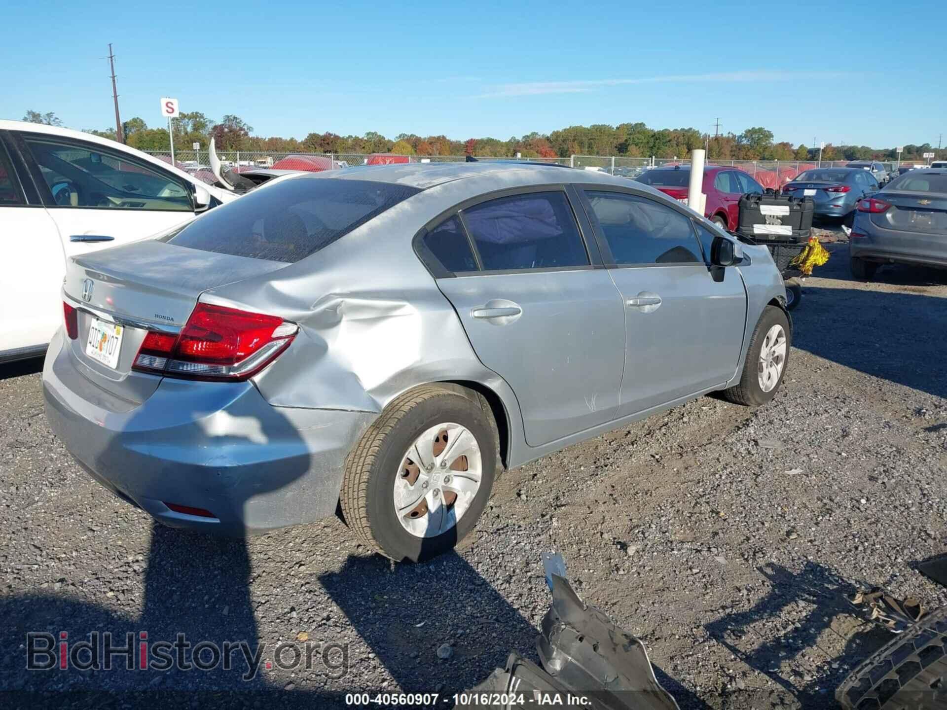 2013 HONDA CIVIC - VIN: 2HGFB2F51DH528751 - Фото 4