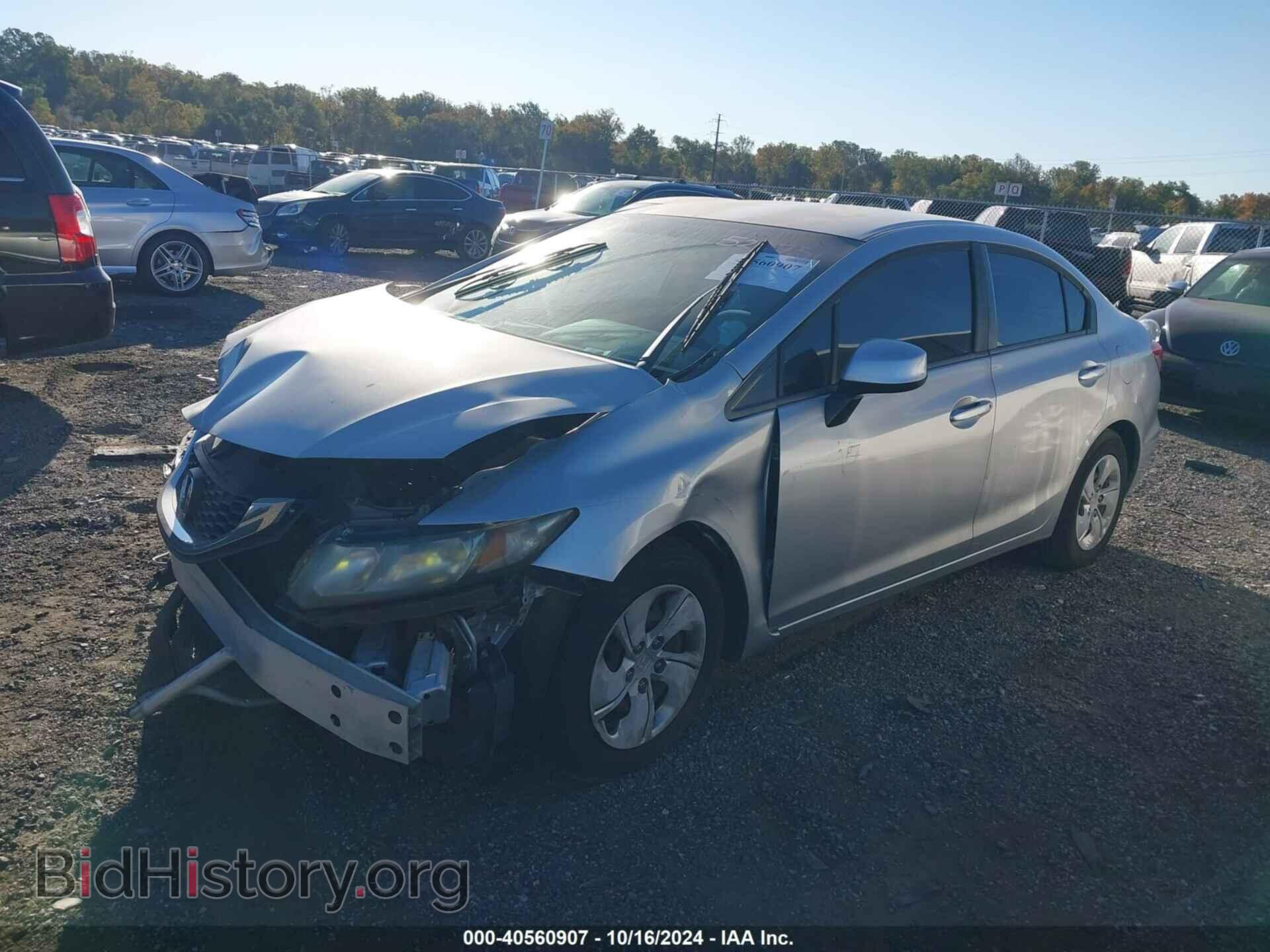 2013 HONDA CIVIC - VIN: 2HGFB2F51DH528751 - Фото 6