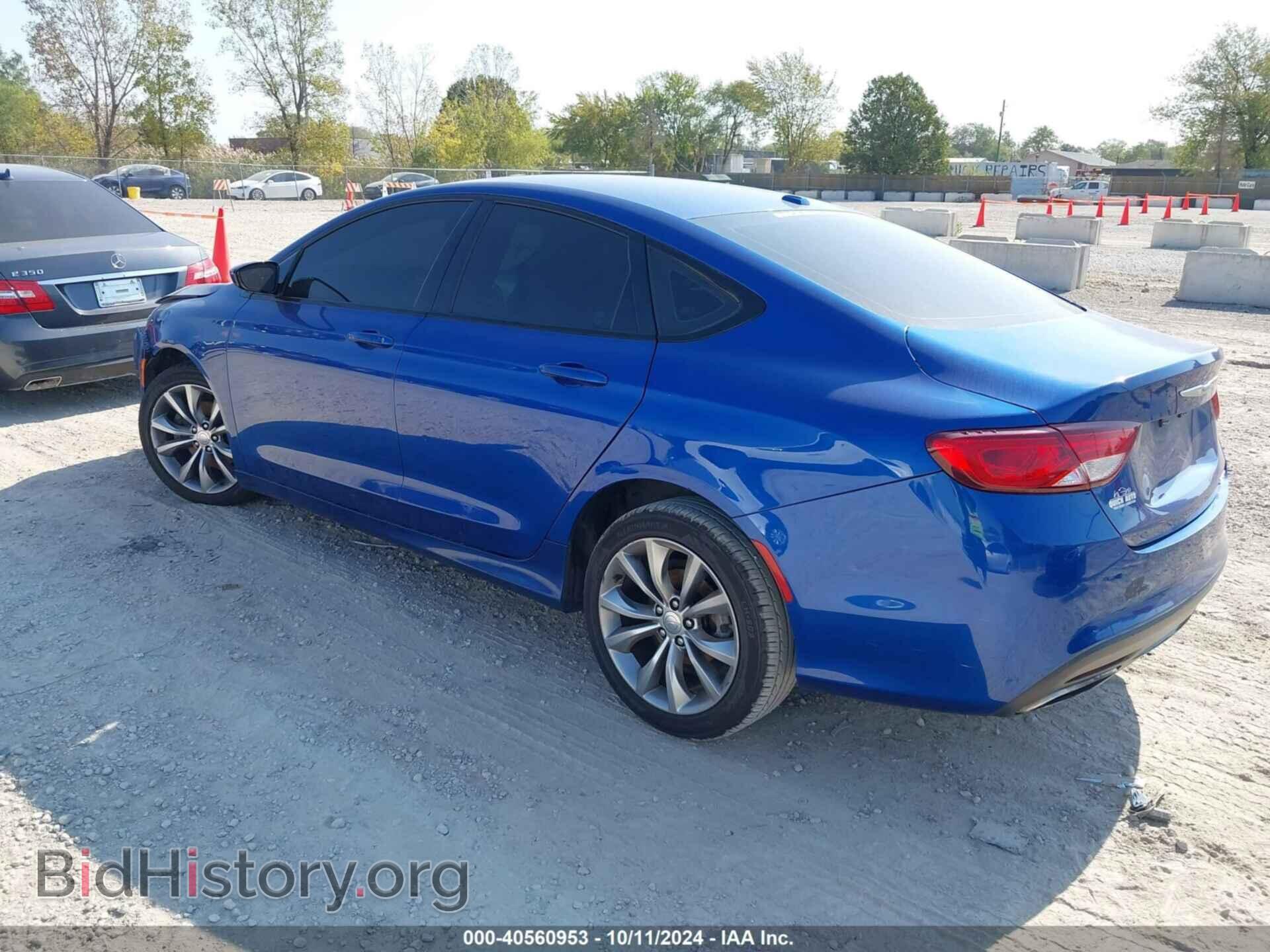2015 CHRYSLER 200 - VIN: 1C3CCCBB6FN755836 - Фото 3