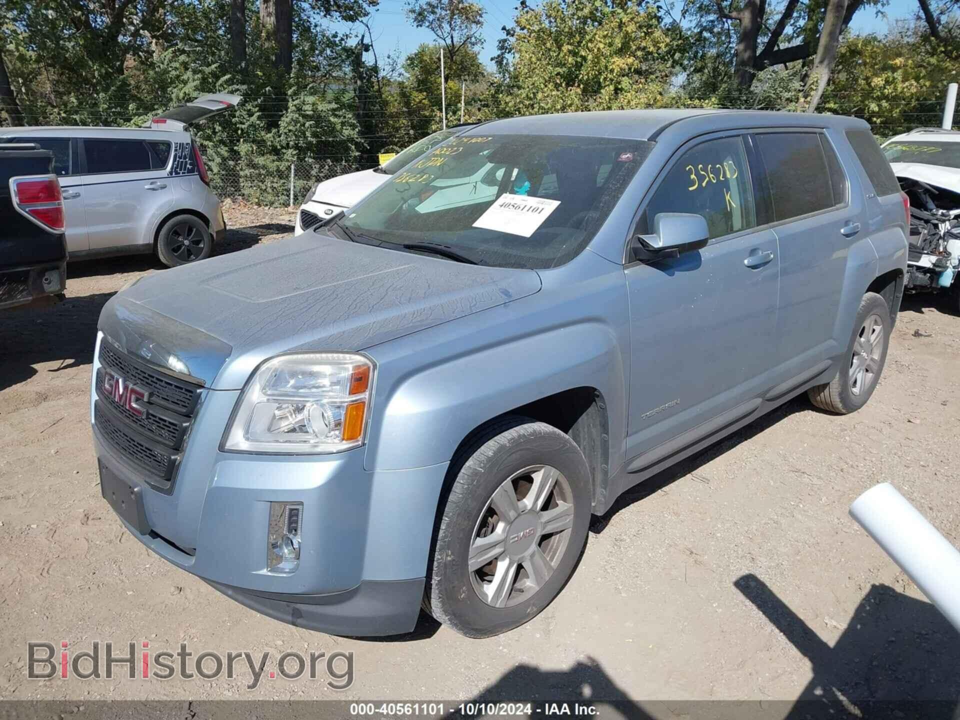 2014 GMC TERRAIN - VIN: 2GKALMEK7E6356283 - Фото 2