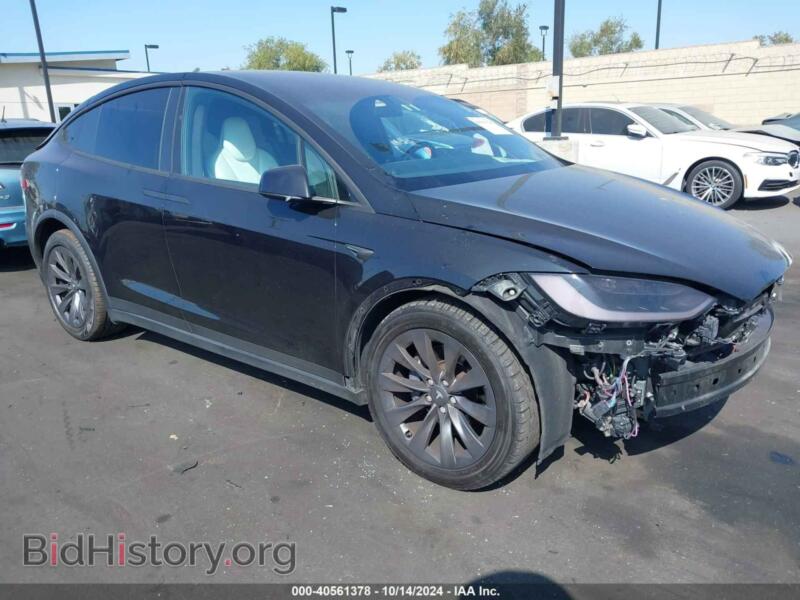 2018 Tesla MODEL X 100d/75d/P100D (VIN 5YJXCBE25JF089109) — фото 1 из 21, IAAI, повреждение: левая передняя часть