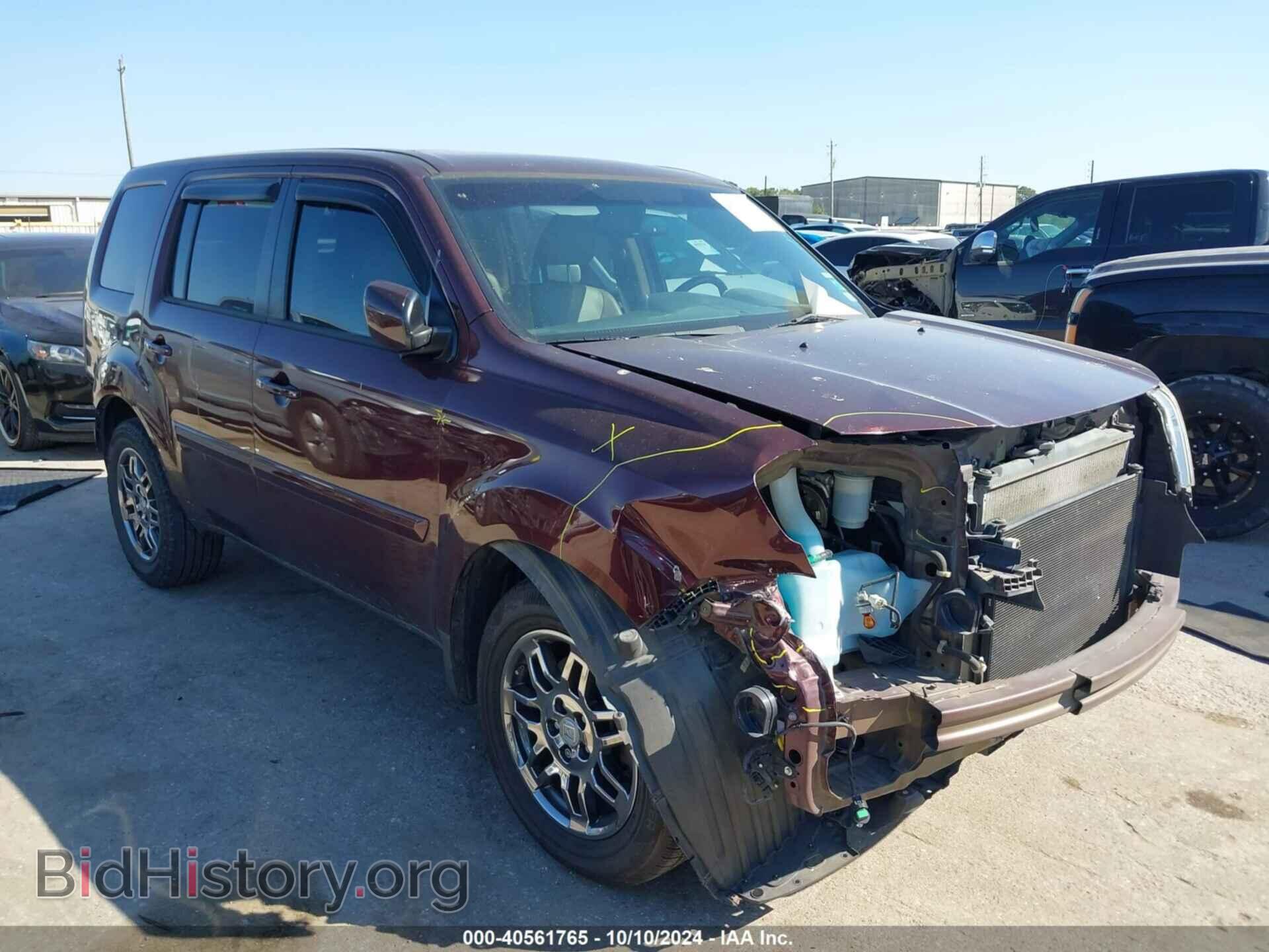 Фотография 5FNYF3H54DB037627 - HONDA PILOT 2013