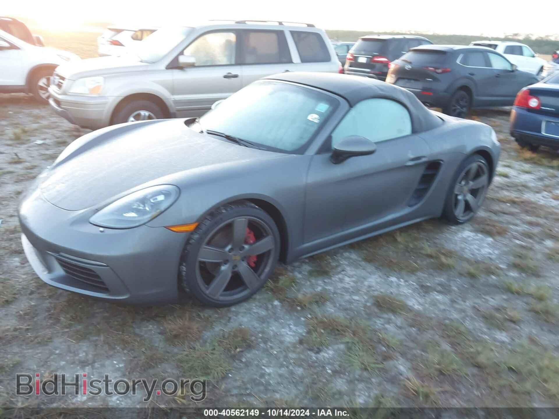 2019 PORSCHE 718 BOXSTER - VIN: WP0CB2A80KS228434 - Фото 2