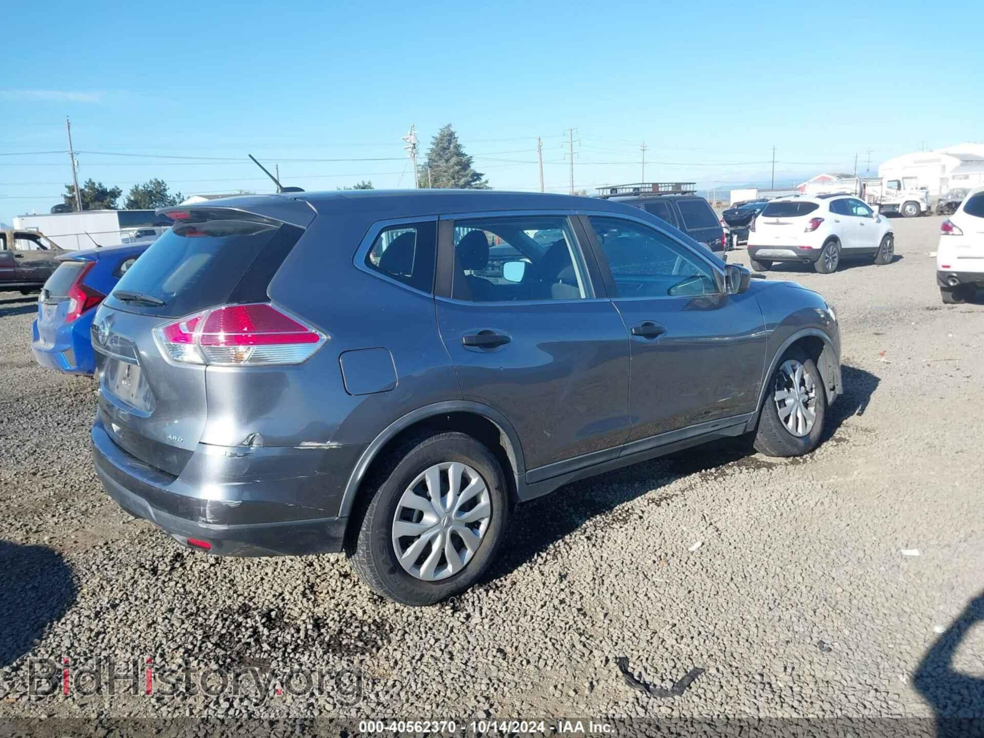 2016 NISSAN ROGUE - VIN: KNMAT2MV6GP669212 - Photo 4