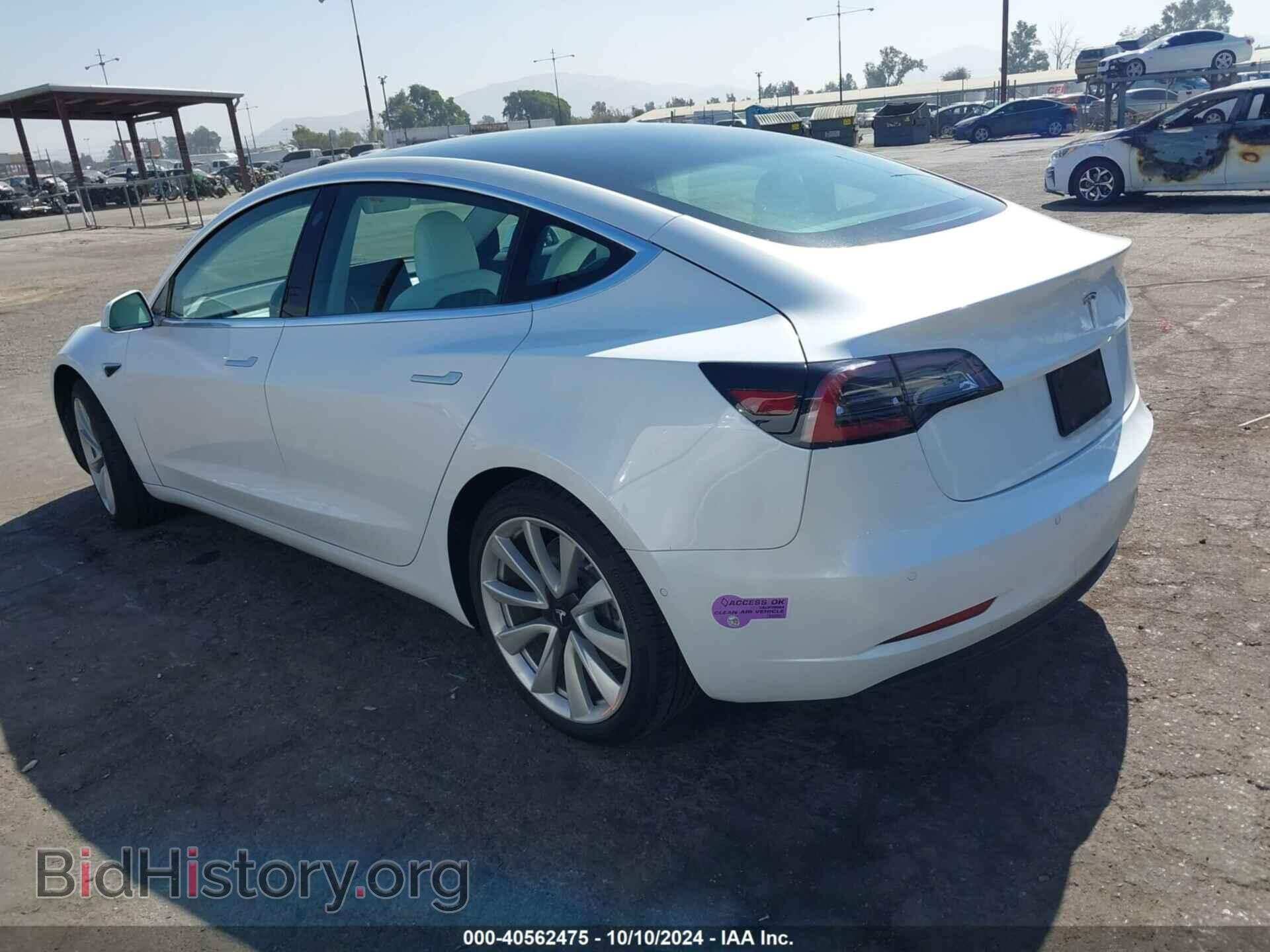 2019 TESLA MODEL 3 - VIN: 5YJ3E1EA2KF419378 - Фото 3