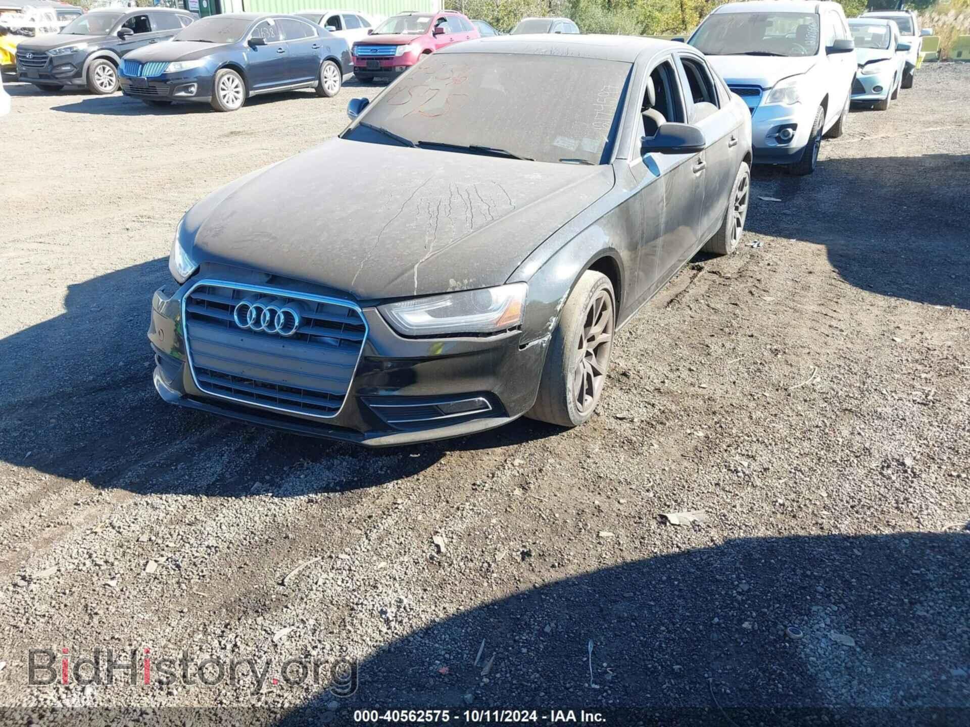 2013 AUDI A4 - VIN: WAUBFAFL2DN007567 - Фото 2
