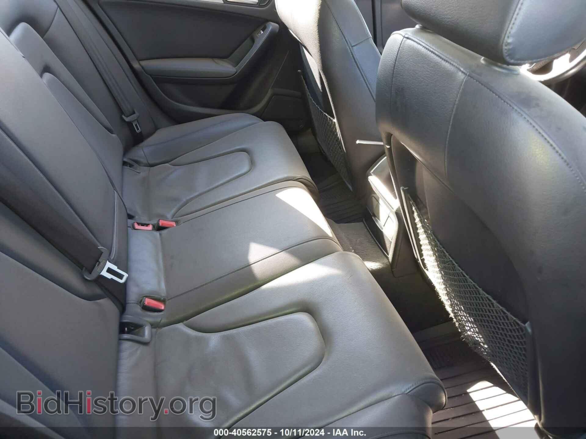 2013 AUDI A4 - VIN: WAUBFAFL2DN007567 - Фото 8