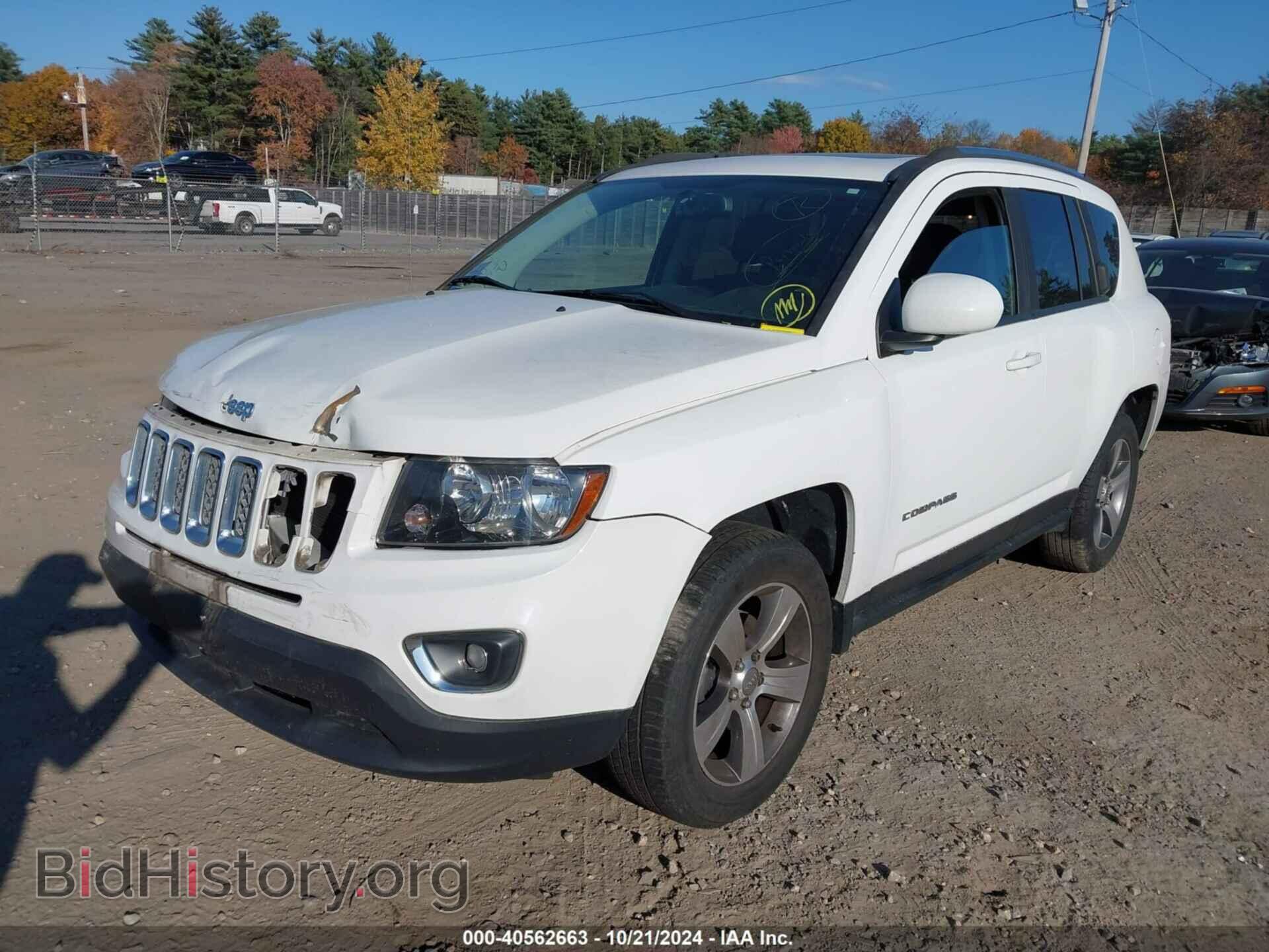 2017 JEEP COMPASS - VIN: 1C4NJDEB5HD100507 - Фото 2