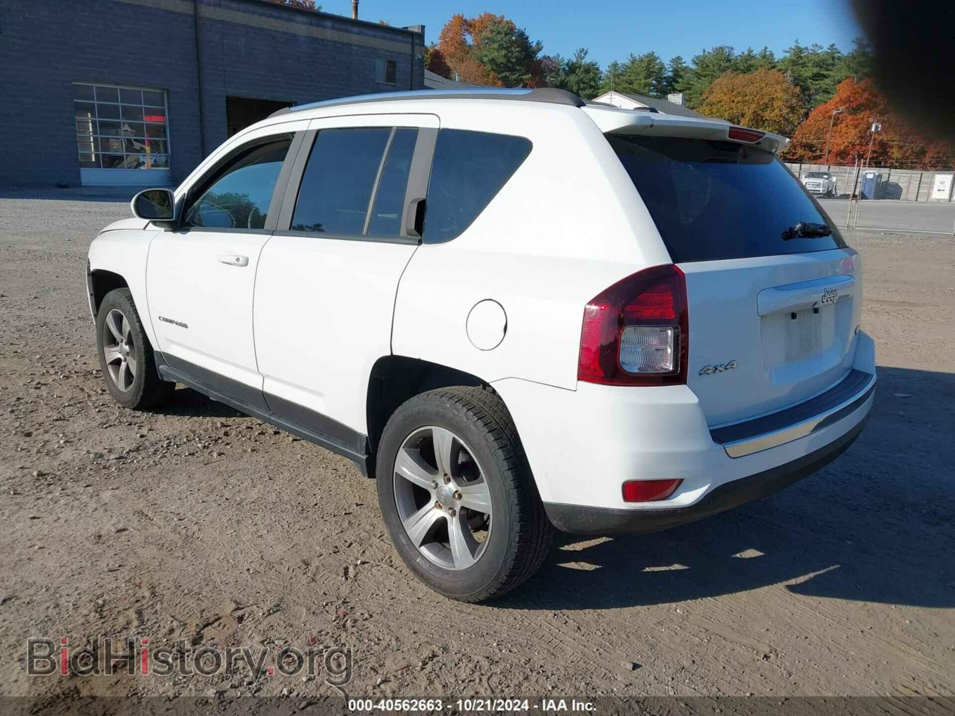 2017 JEEP COMPASS - VIN: 1C4NJDEB5HD100507 - Фото 3