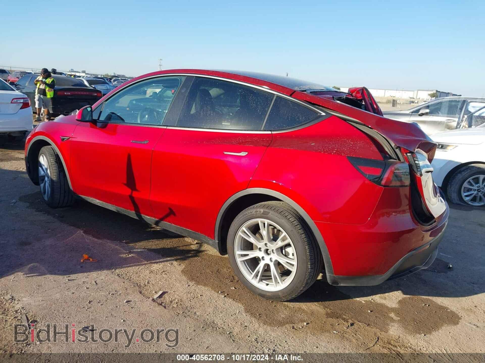 2024 TESLA MODEL Y - VIN: 7SAYGDEE2RA231068 - Фото 3