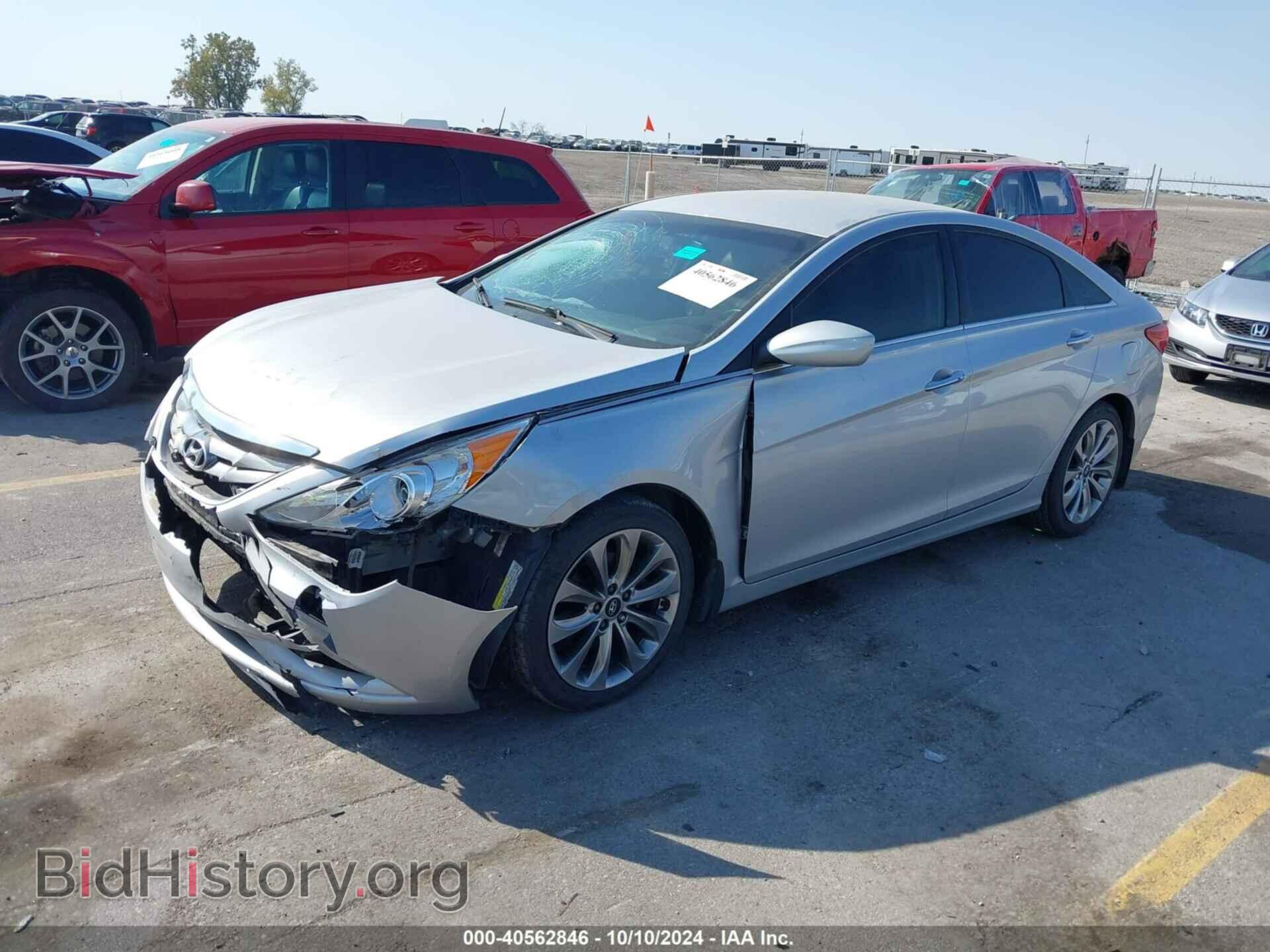 2013 HYUNDAI SONATA - VIN: 5NPEC4AC3DH729308 - Фото 2