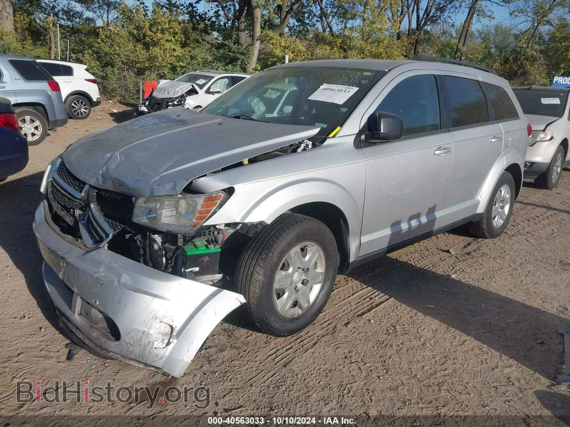 2011 DODGE JOURNEY - VIN: 3D4PG4FB0BT500923 - Фото 2