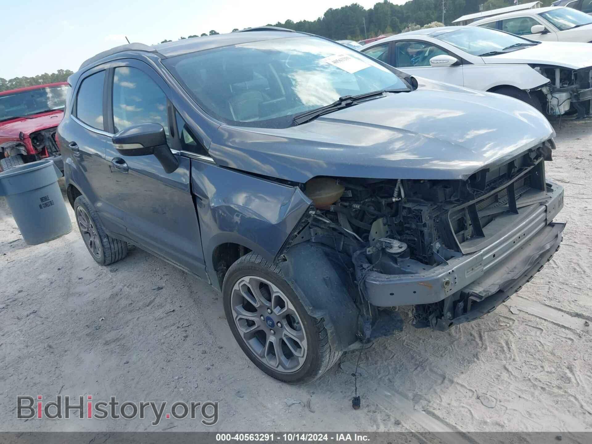 Photo MAJ6S3KL2KC293839 - FORD ECOSPORT 2019