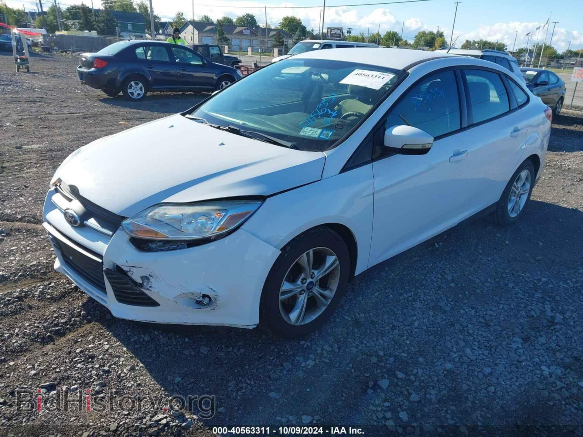 2014 FORD FOCUS - VIN: 1FADP3F2XEL448605 - Фото 2