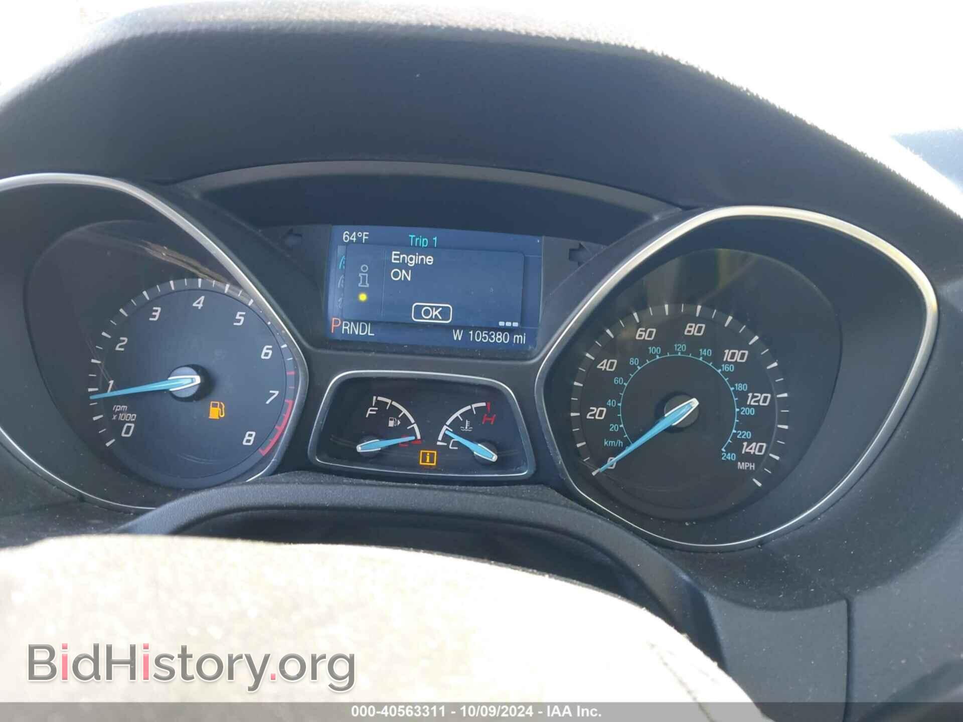 2014 FORD FOCUS - VIN: 1FADP3F2XEL448605 - Фото 7