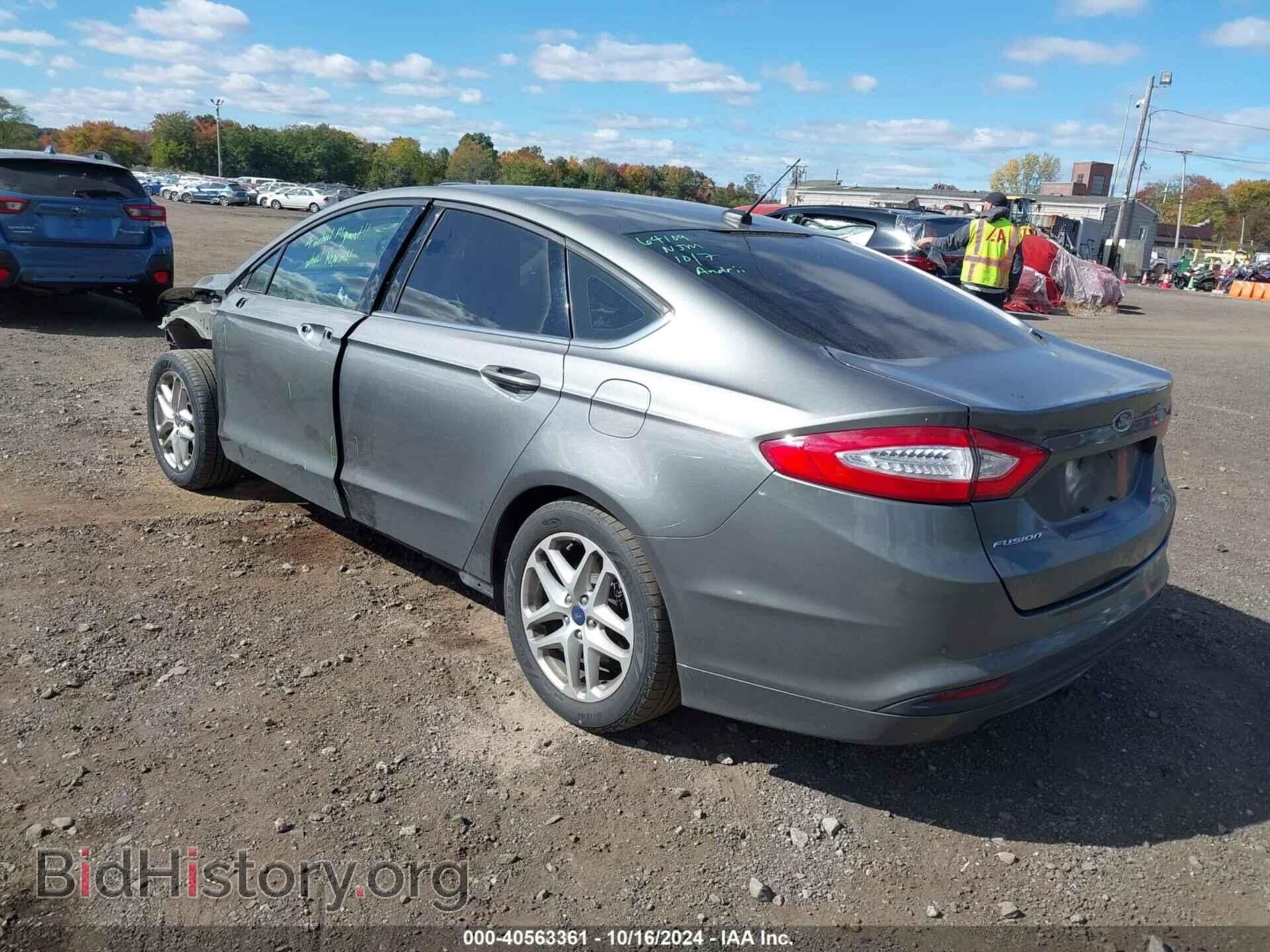 2014 FORD FUSION - VIN: 1FA6P0H72E5398027 - Фото 3