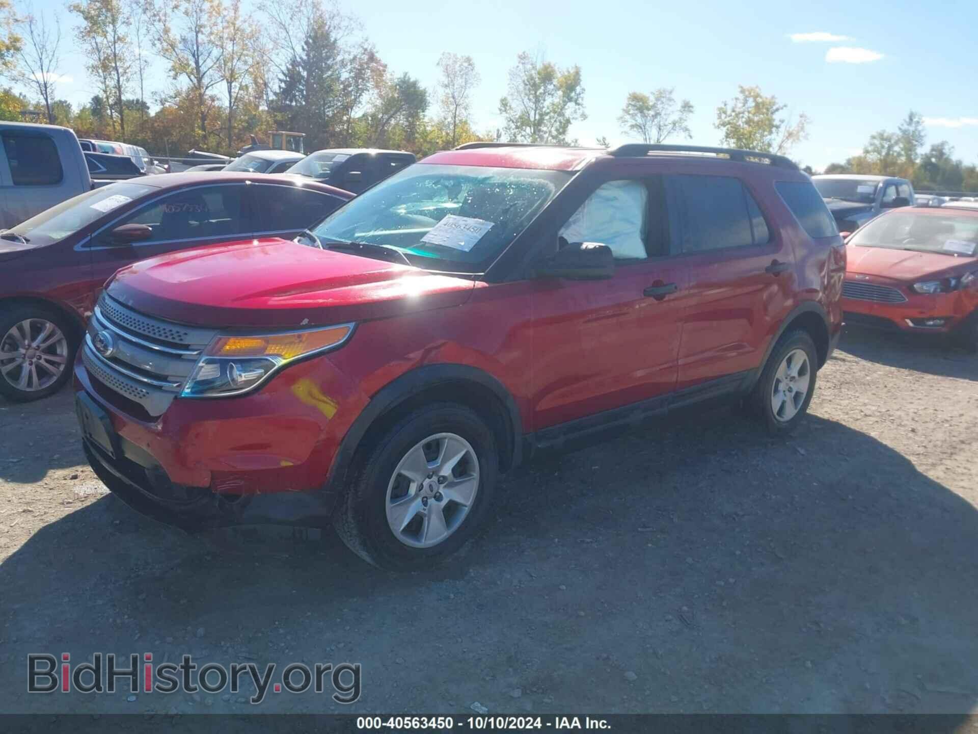 2013 FORD EXPLORER - VIN: 1FM5K8B80DGB25509 - Фото 2