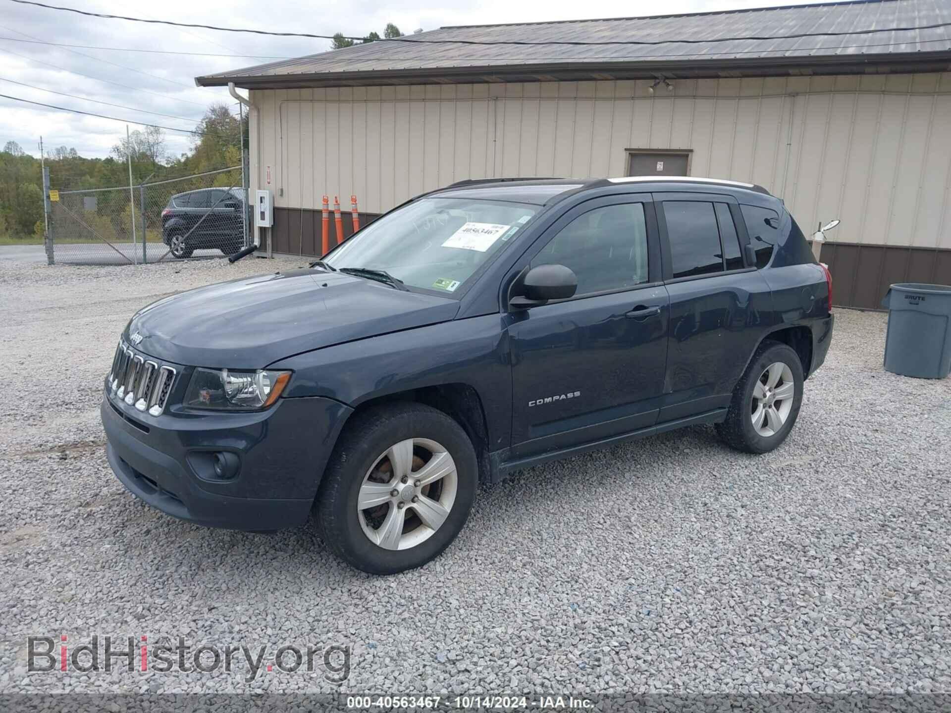 2015 JEEP COMPASS - VIN: 1C4NJDBB4FD125433 - Фото 2