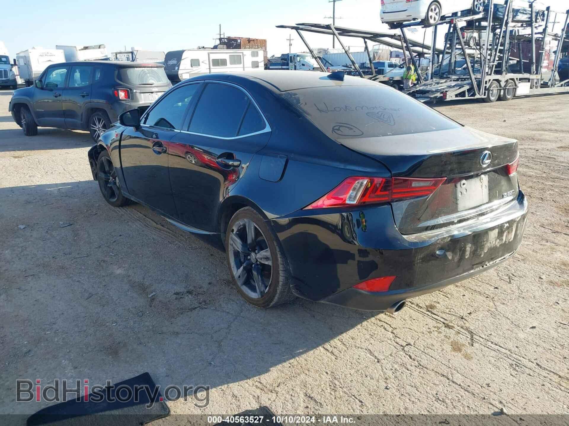 2014 LEXUS IS 350 - VIN: JTHBE1D26E5003697 - Фото 3