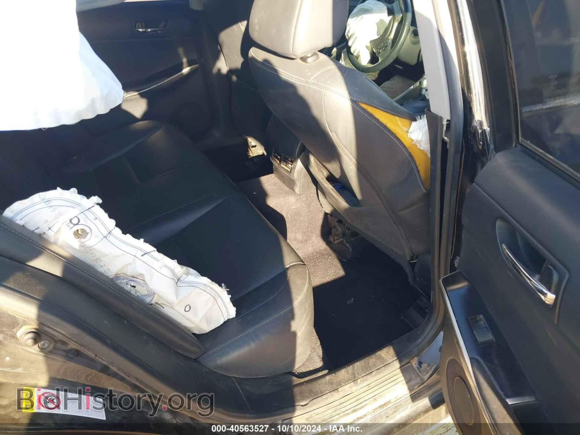 2014 LEXUS IS 350 - VIN: JTHBE1D26E5003697 - Фото 8