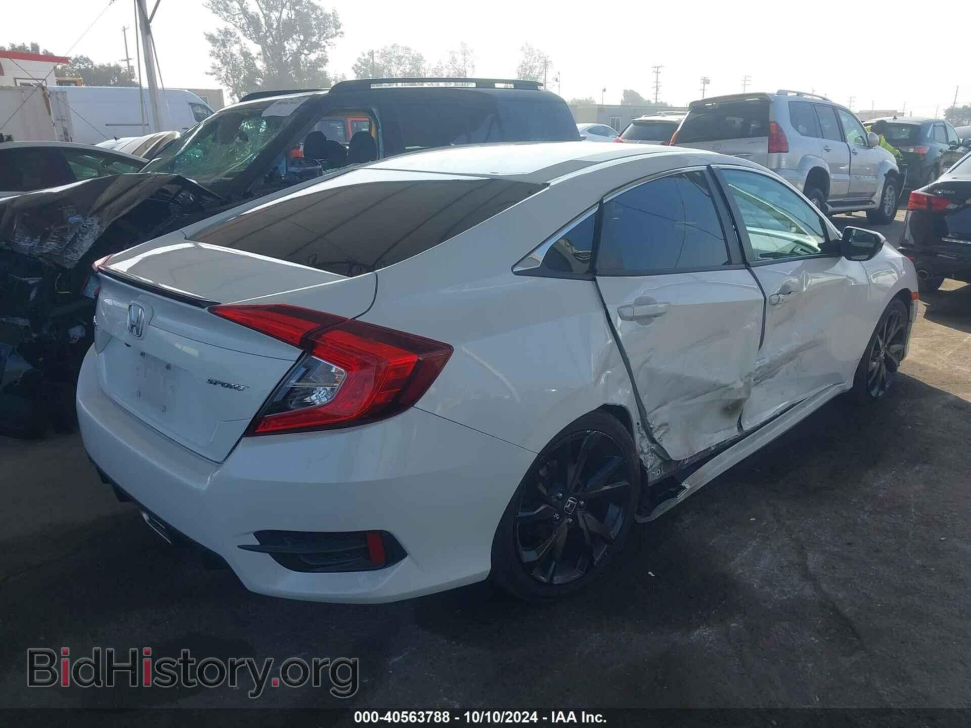 2020 HONDA CIVIC - VIN: 2HGFC2F86LH596047 - Фото 4