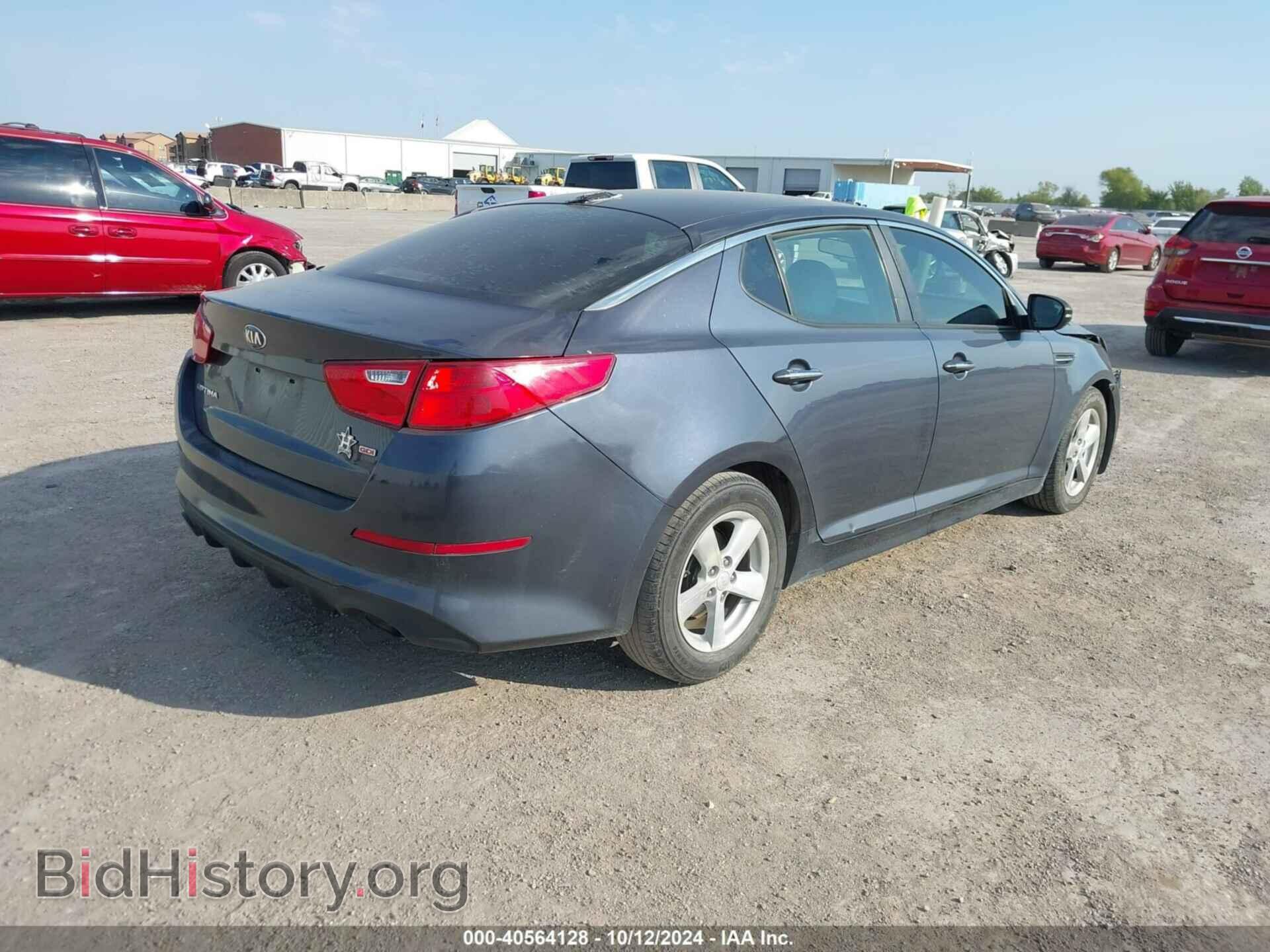 2015 KIA OPTIMA - VIN: KNAGM4A76F5584774 - Фото 4