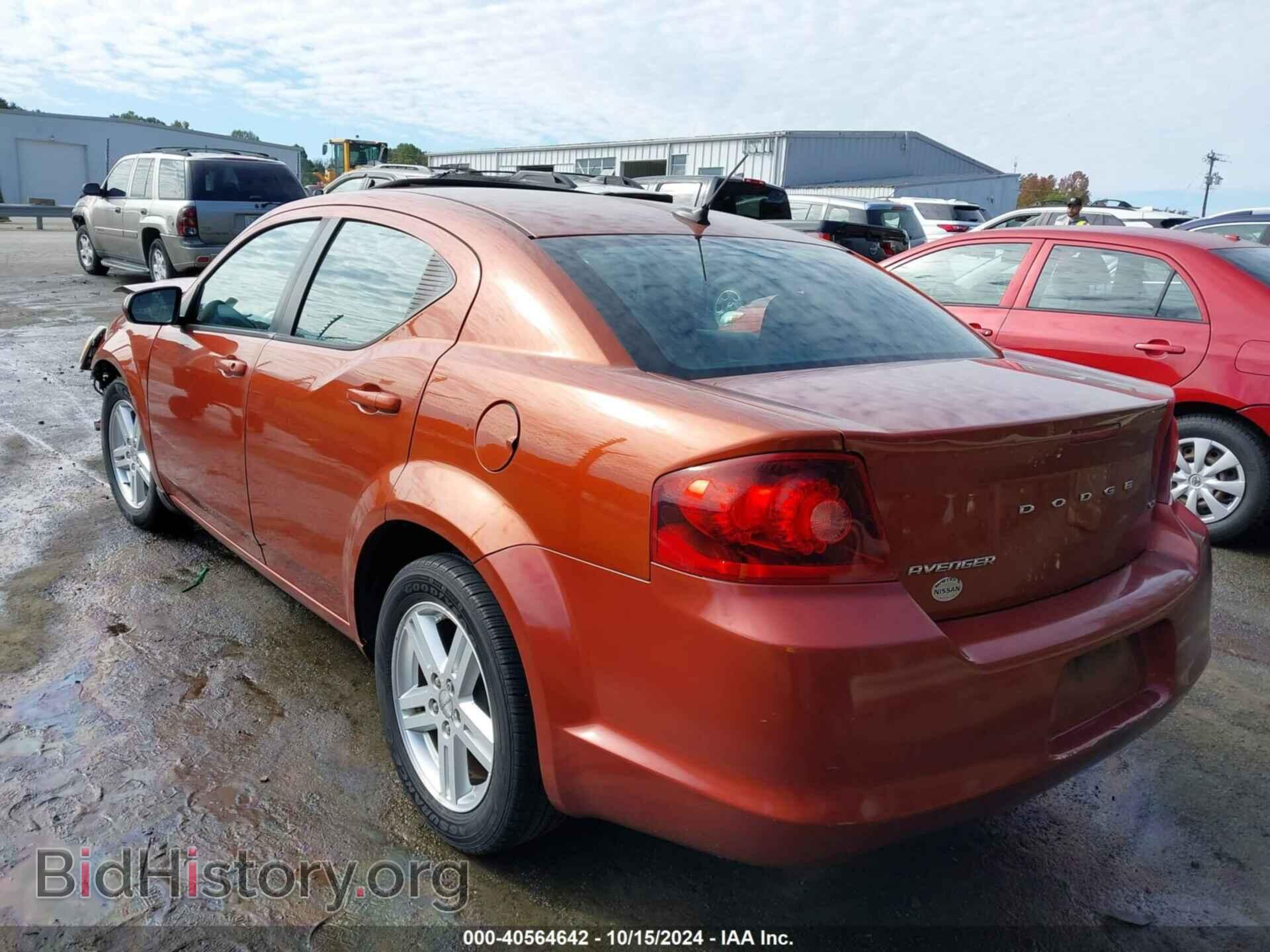 2012 DODGE AVENGER - VIN: 1C3CDZCB6CN235565 - Фото 3