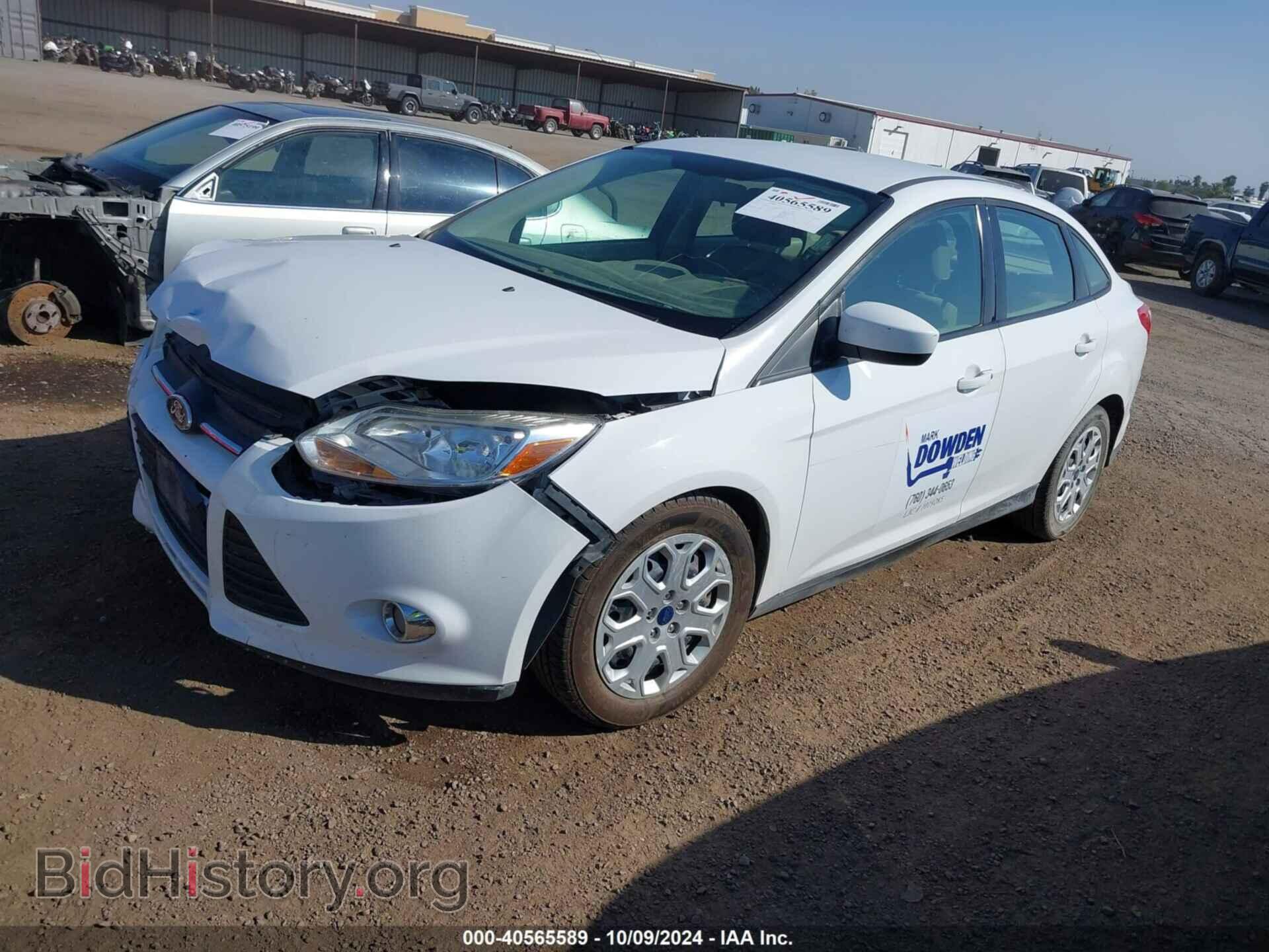 2012 FORD FOCUS - VIN: 1FAHP3F27CL452447 - Фото 2