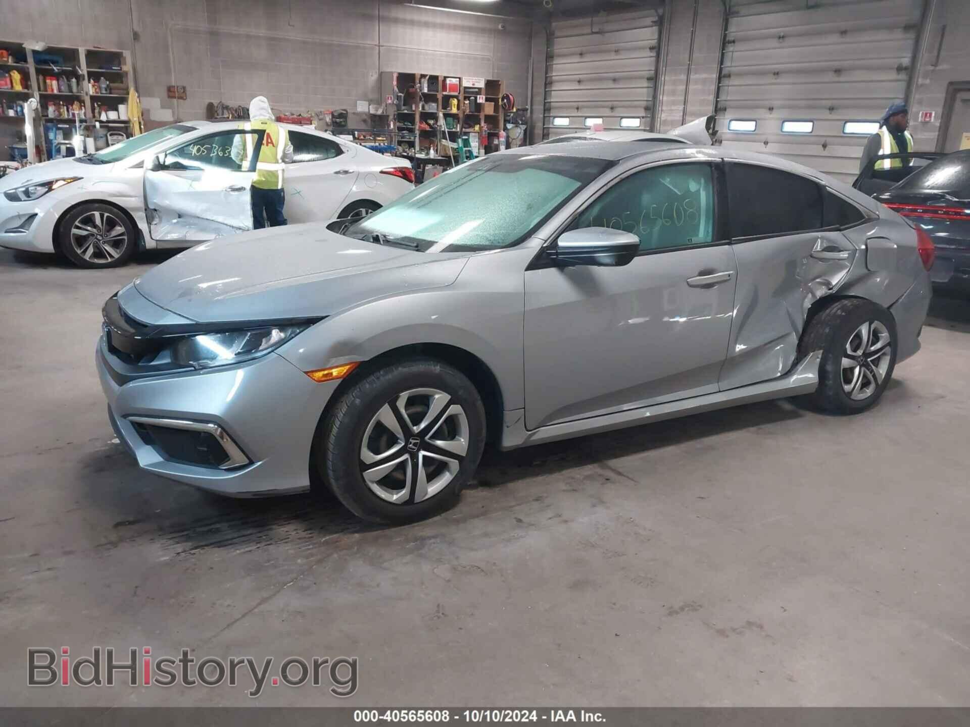 2019 HONDA CIVIC - VIN: 2HGFC2F60KH582853 - Фото 2