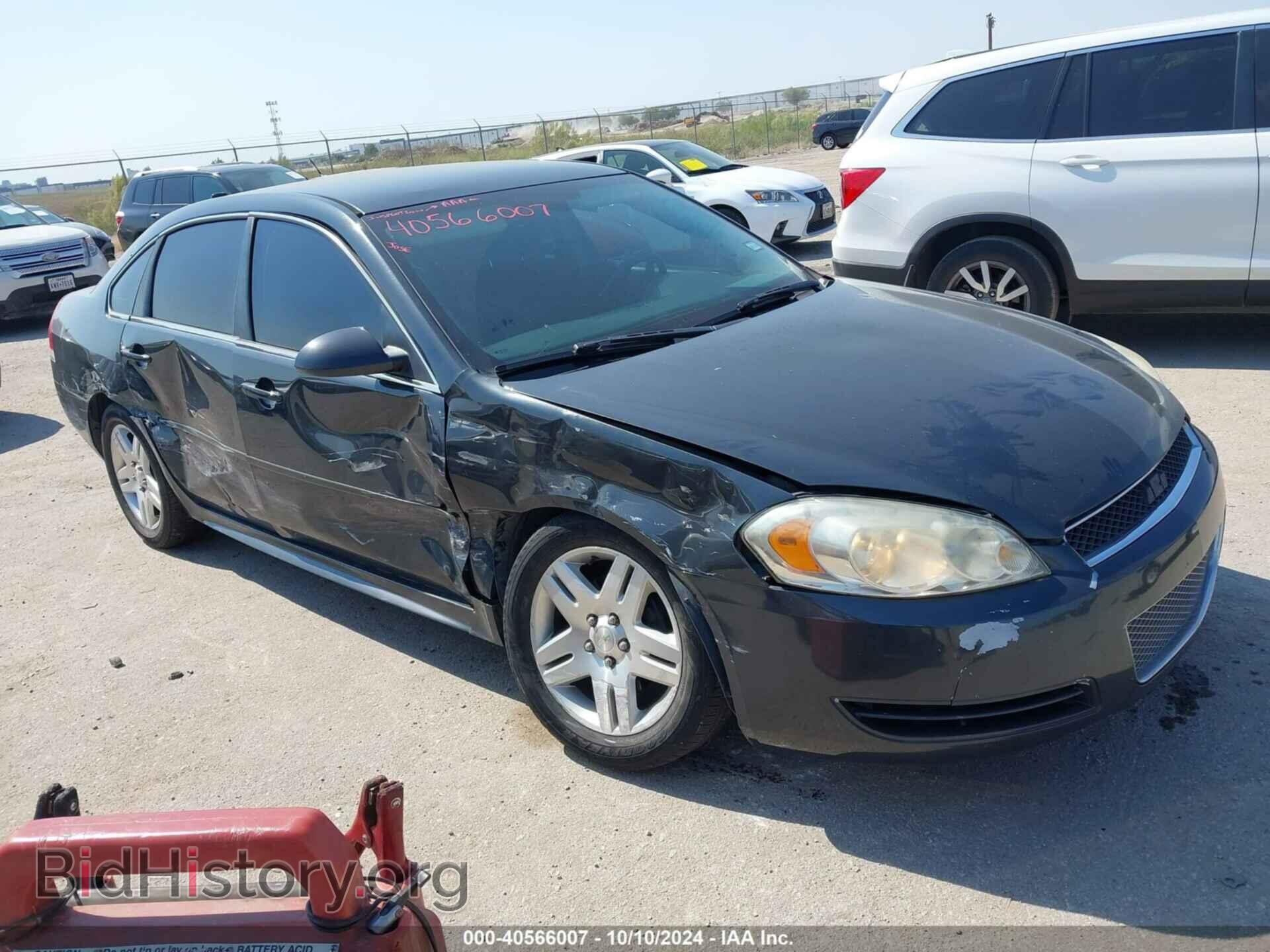 Фотография 2G1WG5E37C1286775 - CHEVROLET IMPALA 2012