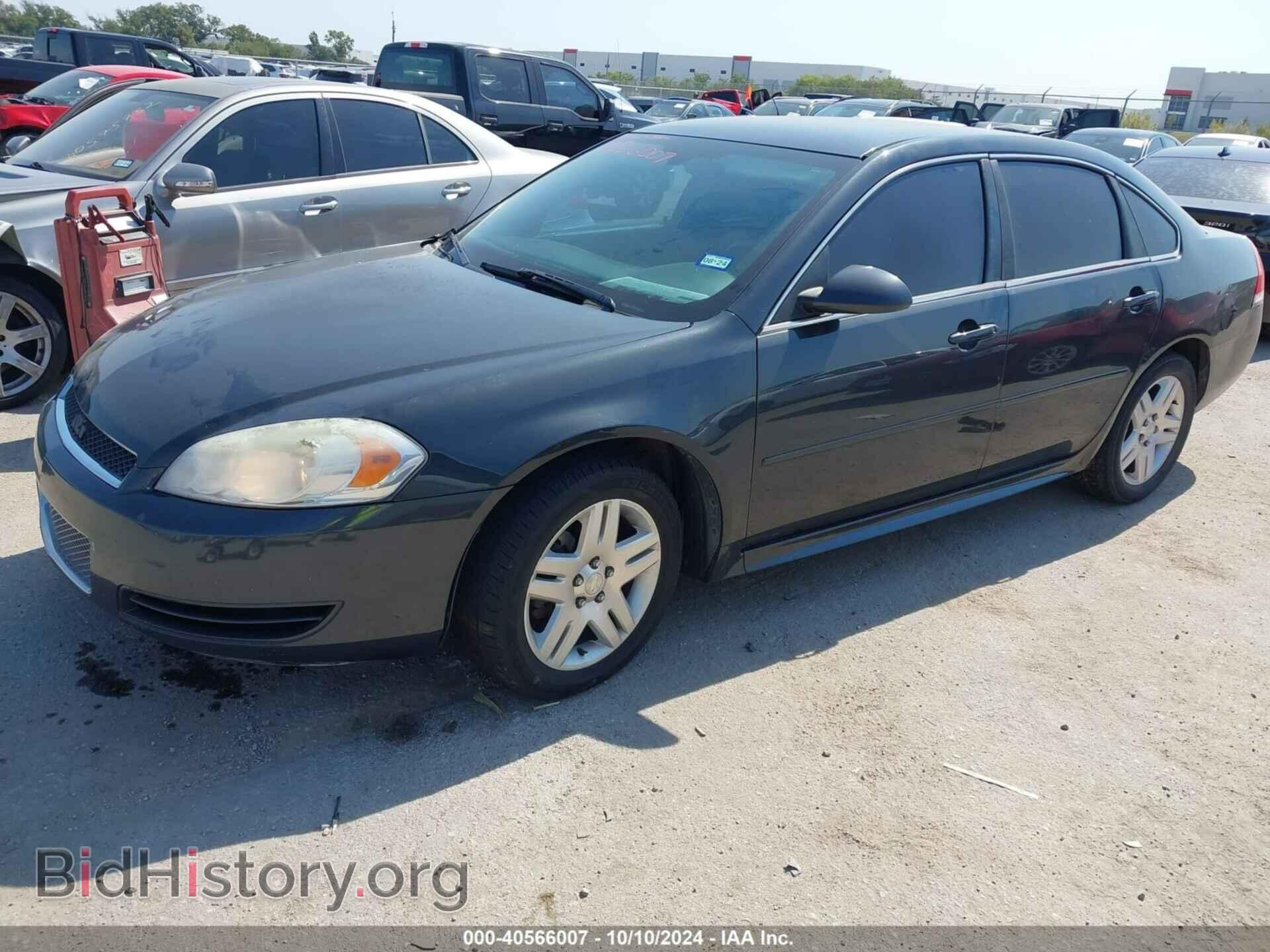 2012 CHEVROLET IMPALA - VIN: 2G1WG5E37C1286775 - Фото 2