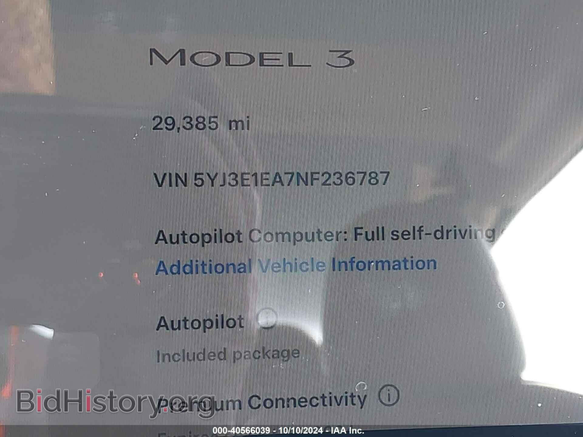 2022 TESLA MODEL 3 - VIN: 5YJ3E1EA7NF236787 - Фото 7